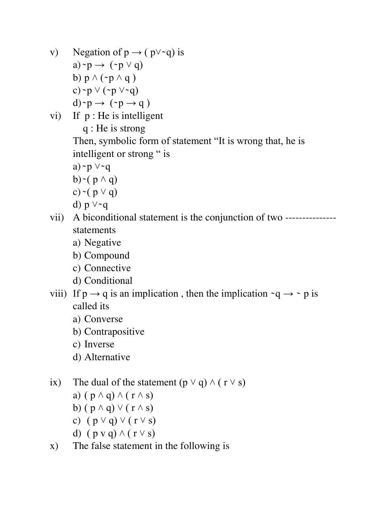 Maharashtra Board Class 12 	Mathematics and Statistics Sample Papers - Page 3