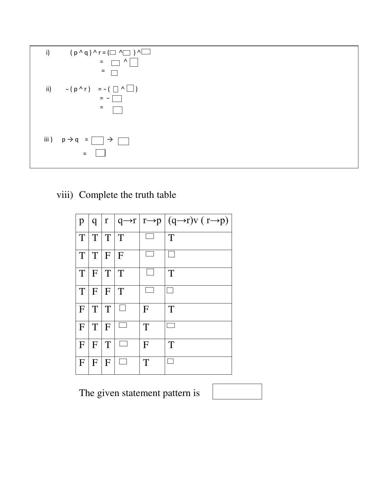 Maharashtra Board Class 12 	Mathematics and Statistics Sample Papers - Page 7