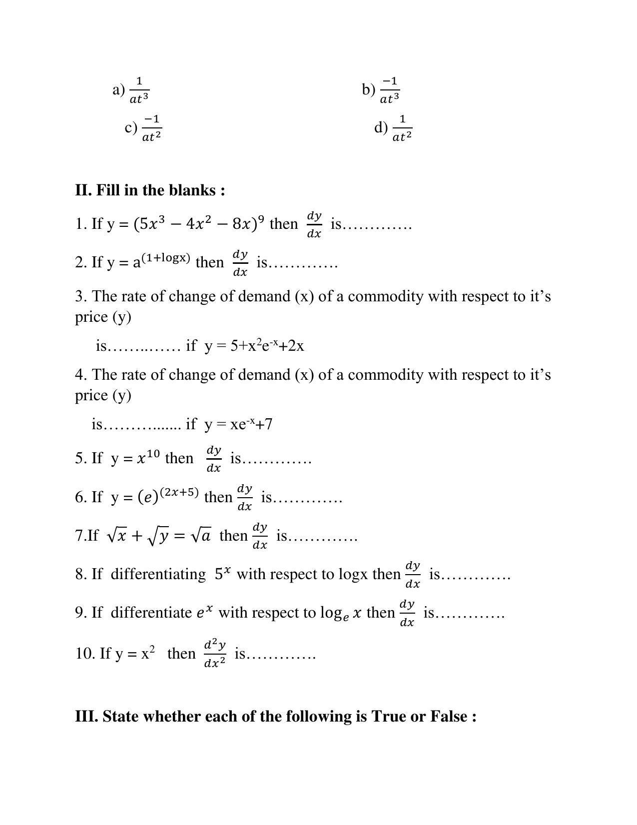 Maharashtra Board Class 12 	Mathematics and Statistics Sample Papers - Page 19
