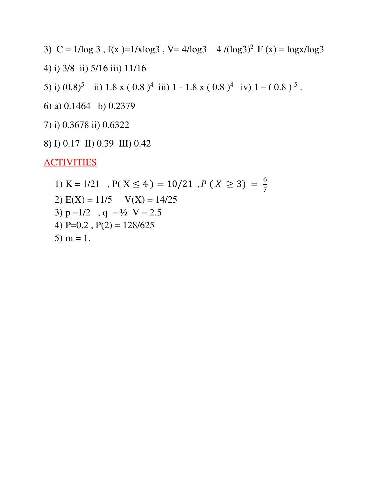 Maharashtra Board Class 12 	Mathematics and Statistics Sample Papers - Page 107