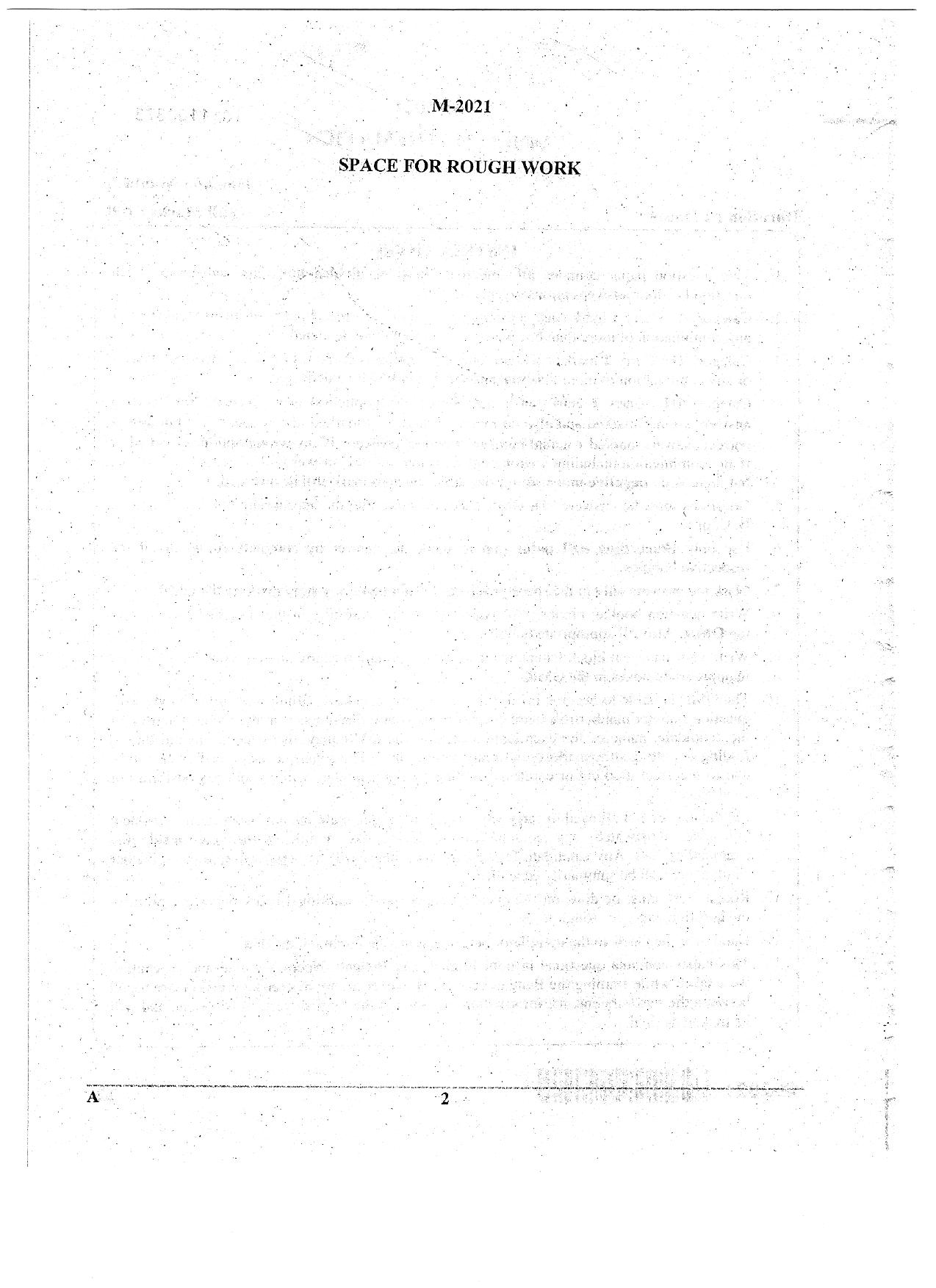 WBJEE 2021 Mathematics Paper - Page 2