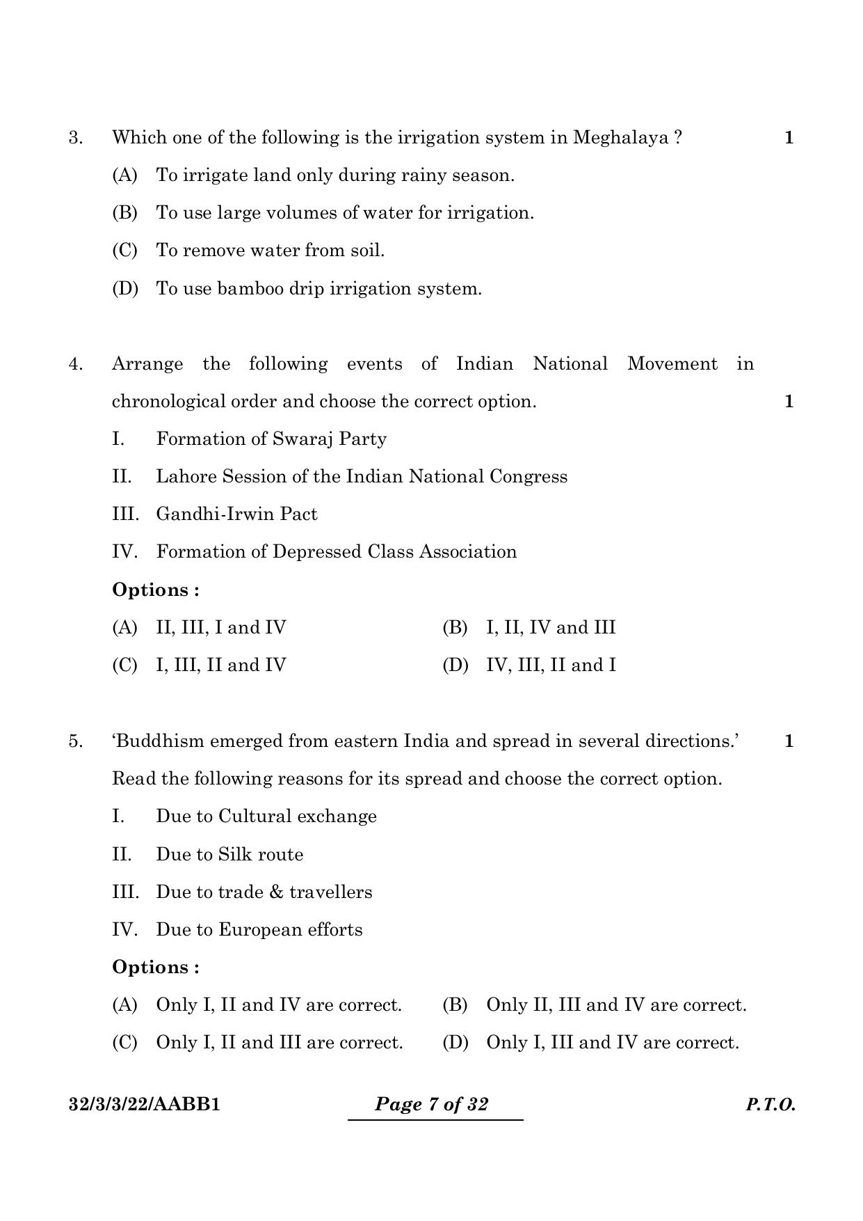 CBSE Class 10 32-3-3 Social Science 2024 Question Paper - Page 7