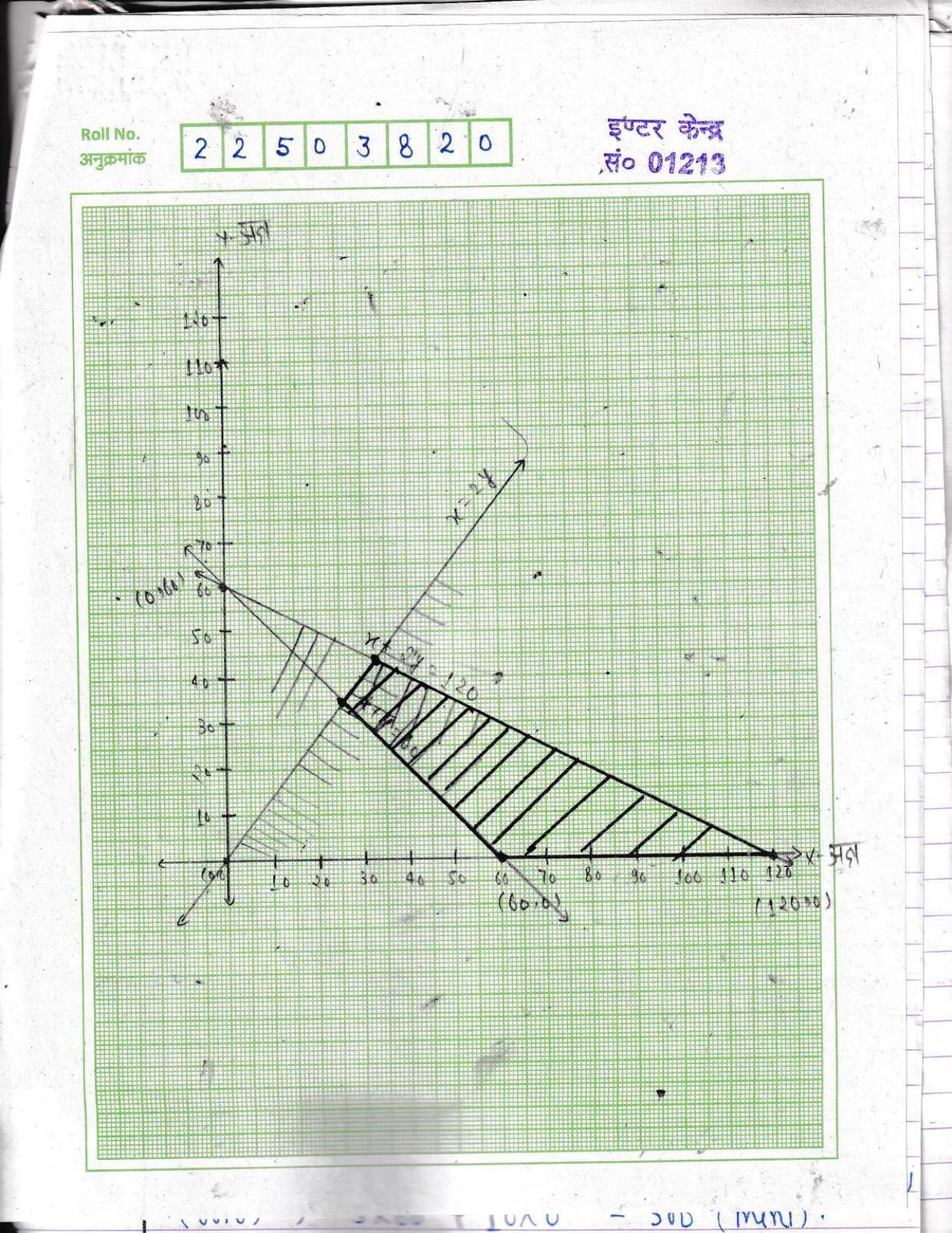 UBSE Class 12 Maths 2022 Toppers Answer Sheet - Page 35