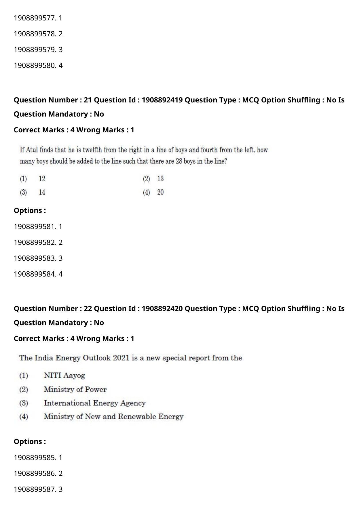 CUET PG 2021 PGQP45 Question Paper - Page 11
