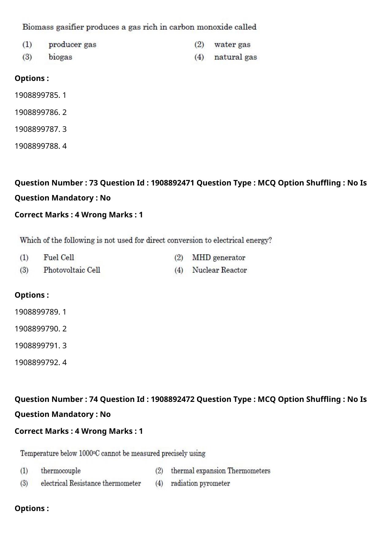 CUET PG 2021 PGQP45 Question Paper - Page 35