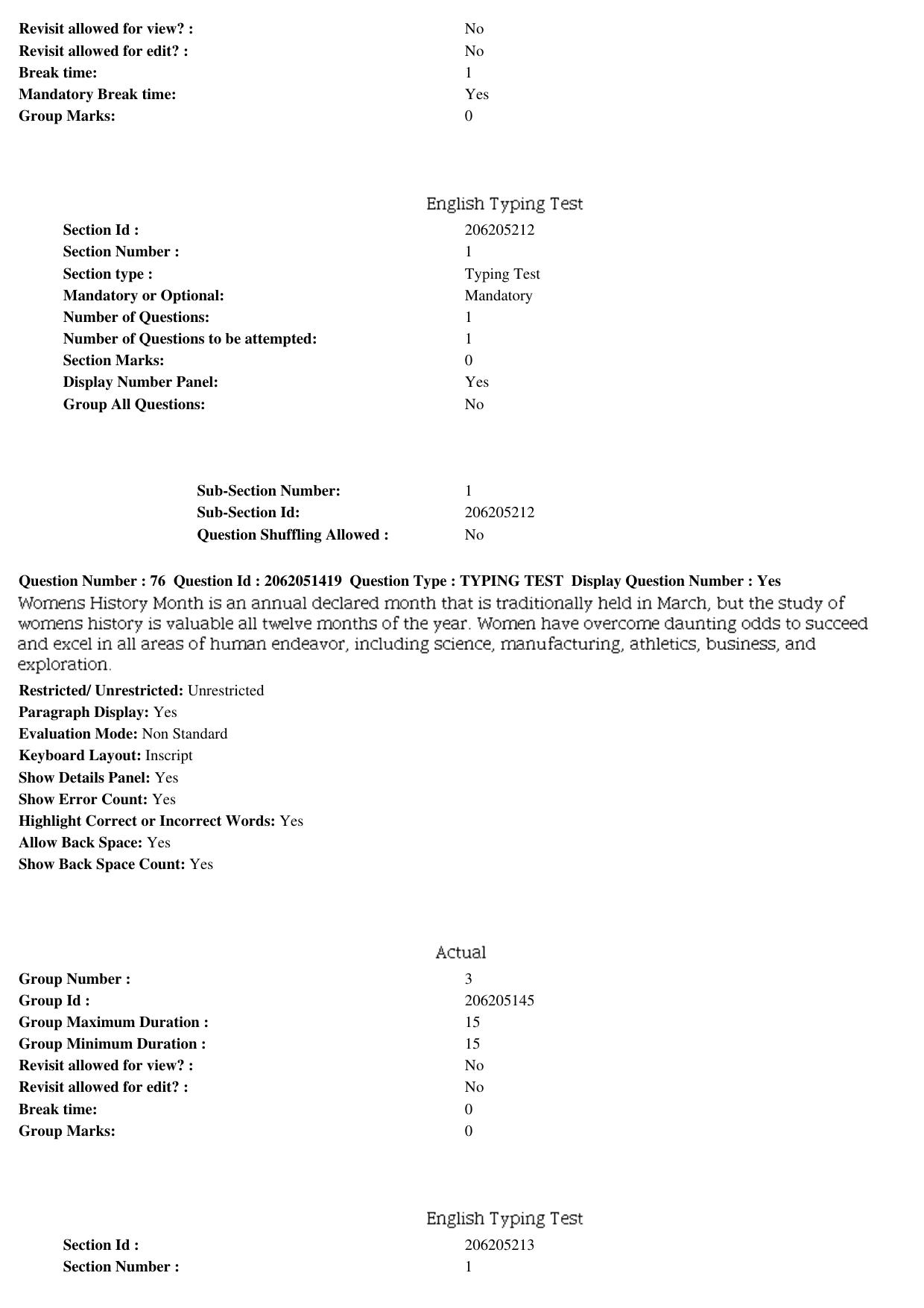 MP CPCT 16th February 2018 CPCT Question Paper Shift 1 - Page 55