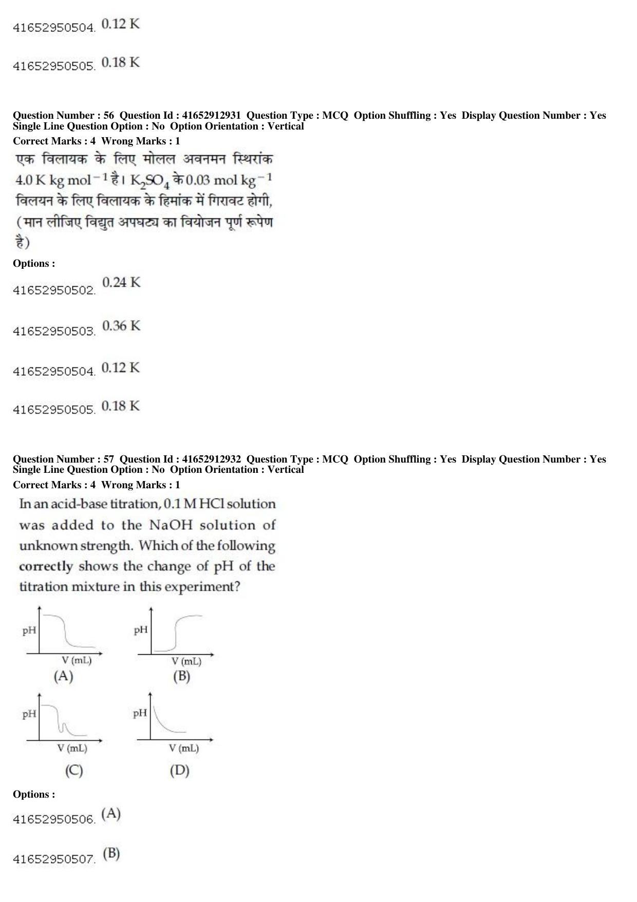 JEE Main 2019 Paper I Question Paper (9th April 2019 Shift 2) - Page 54