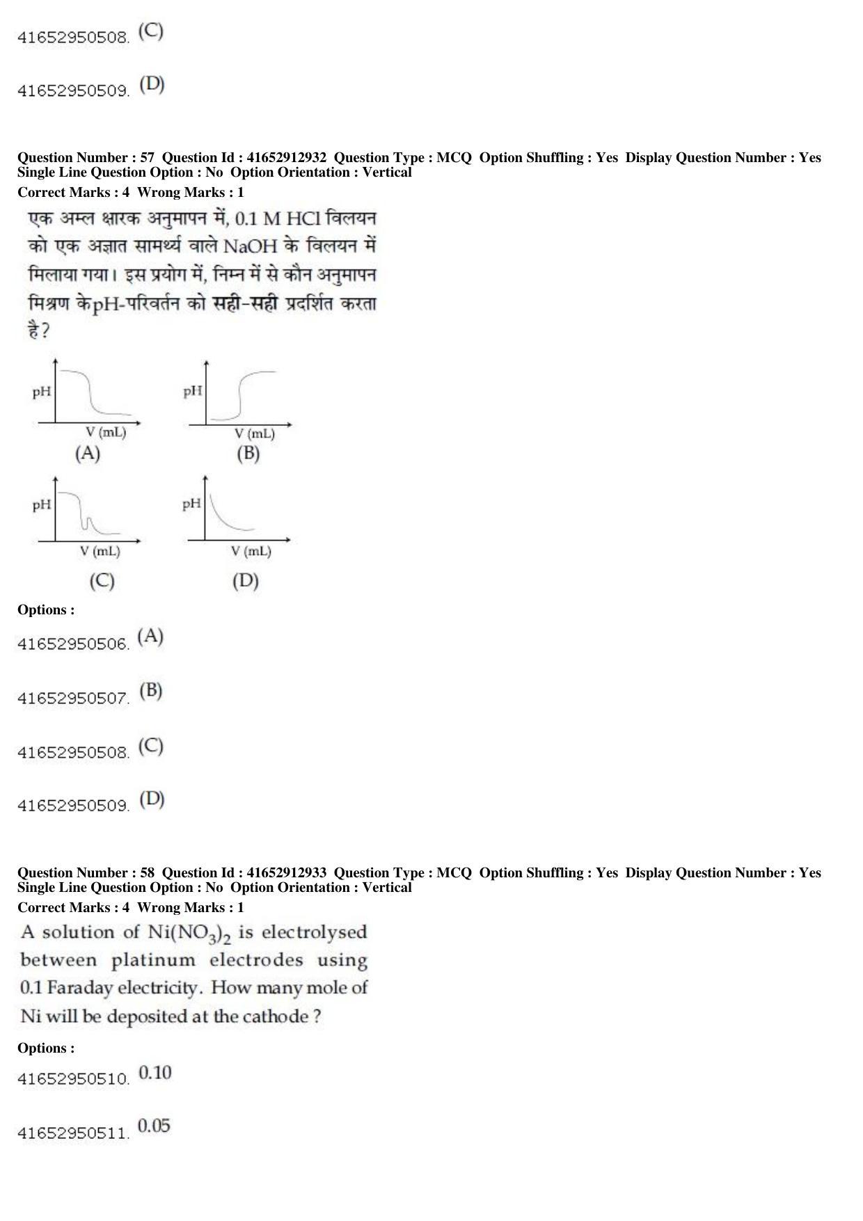 JEE Main 2019 Paper I Question Paper (9th April 2019 Shift 2) - Page 55