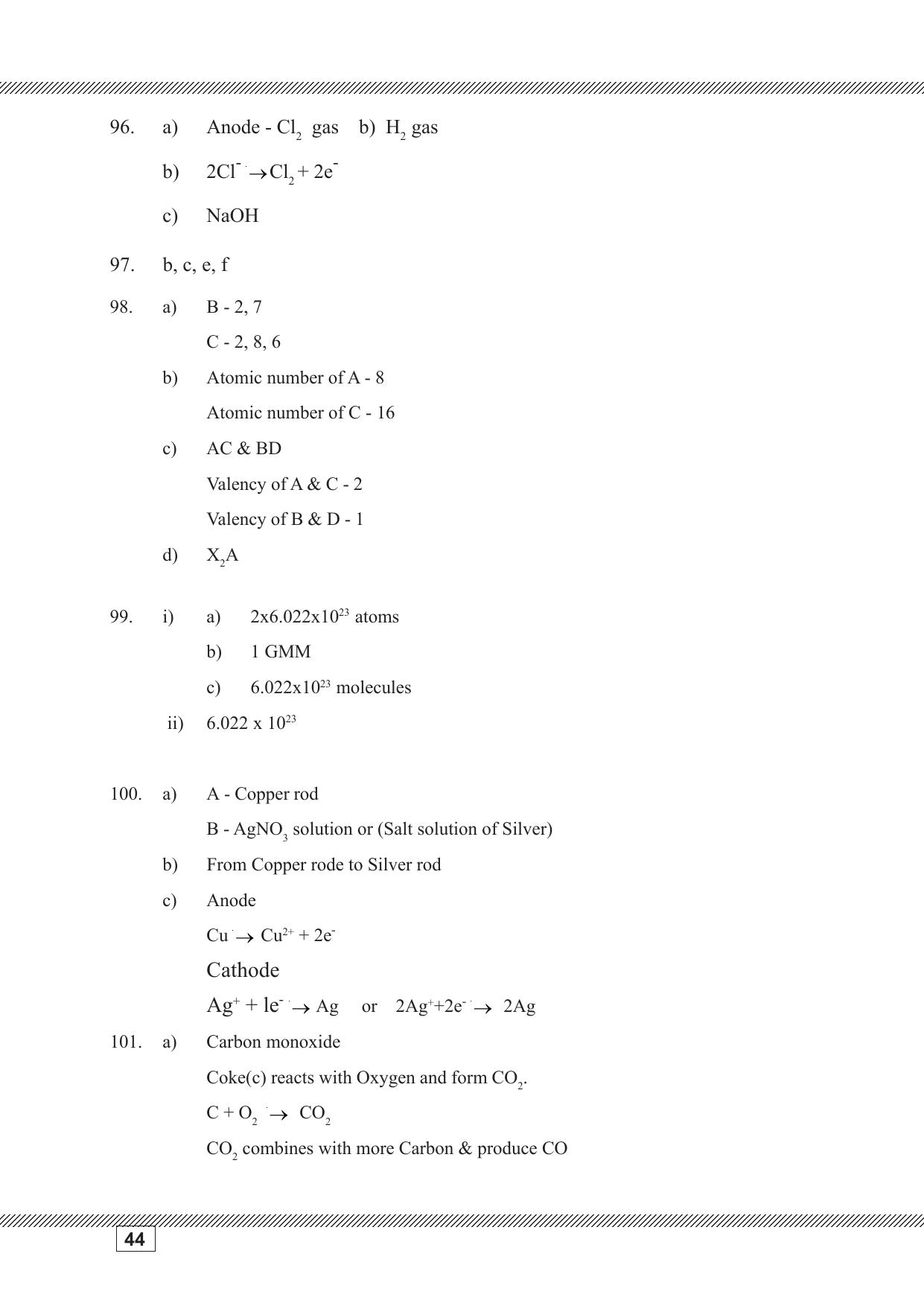 Kerala SSLC 2023 Chemistry (Malayalam Medium) Question Pool - Page 44