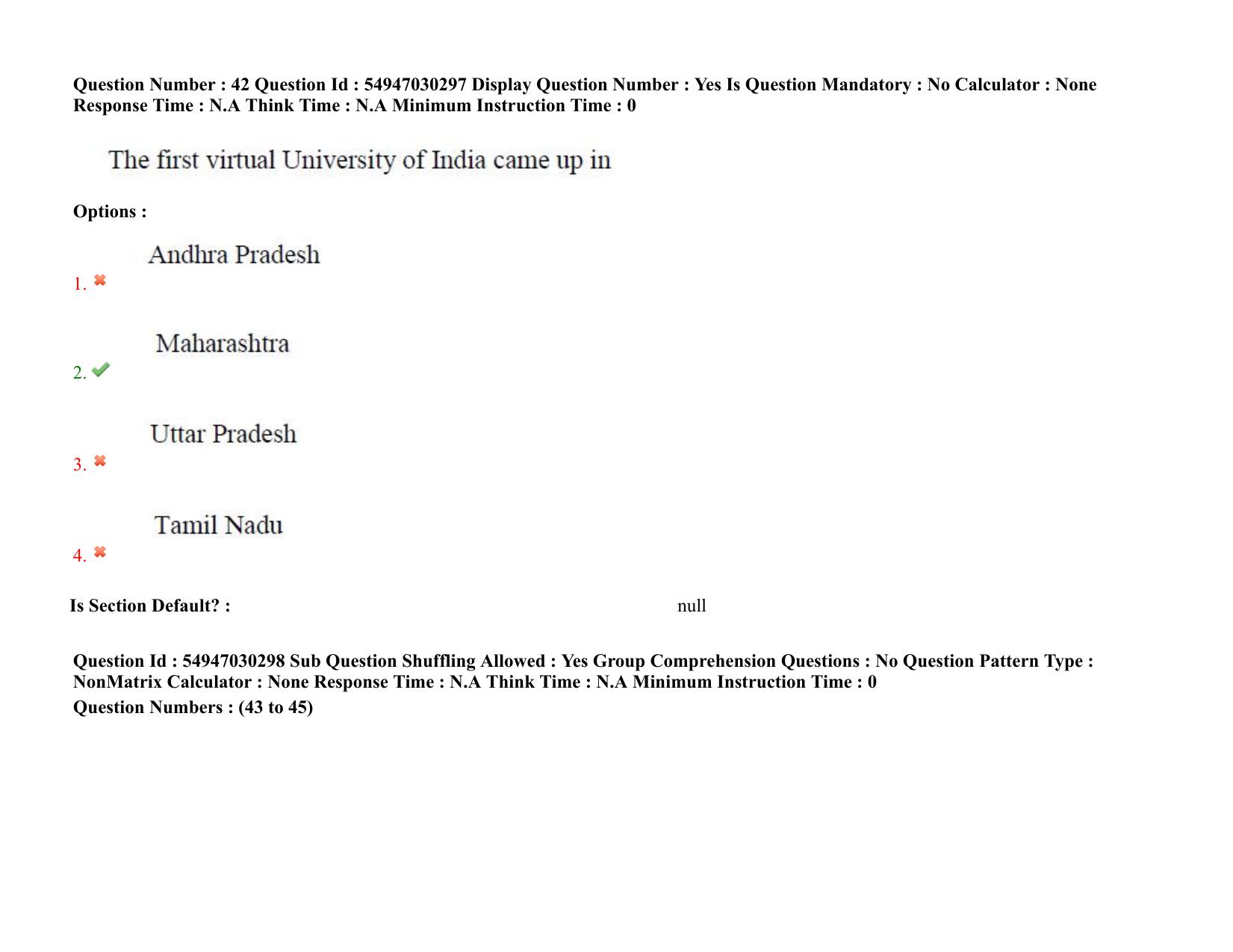 AP RCET 2022: Electronics and Instrumentation - 19-10-2022 (Wednesday) Session-II Question Paper With keys - Page 34