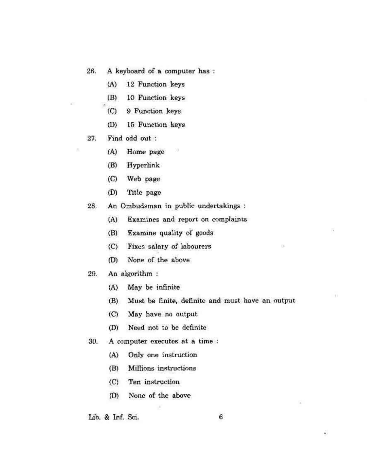 KUET 2023 MLIS Question Paper - Page 83
