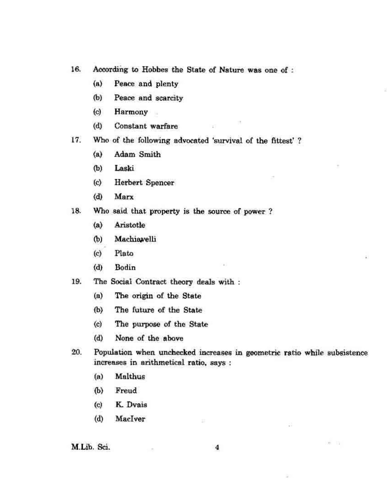 KUET 2023 MLIS Question Paper - Page 93