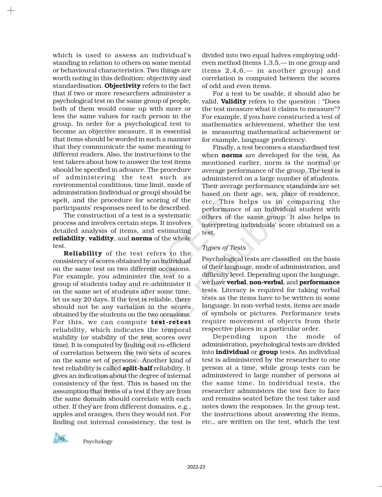 NCERT Book for Class 11 Psychology Chapter 2 Methods of Enquiry in Psychology - Page 15