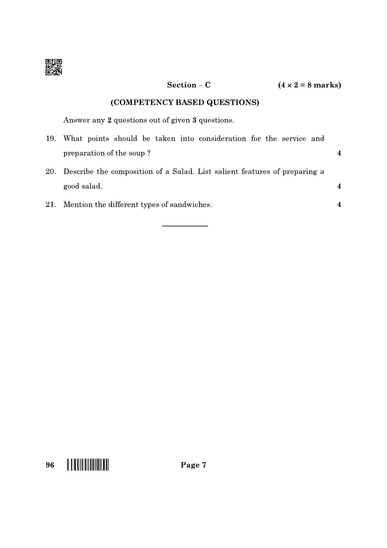 CBSE Class 10 96 Food Production 2022 Question Paper - Page 7