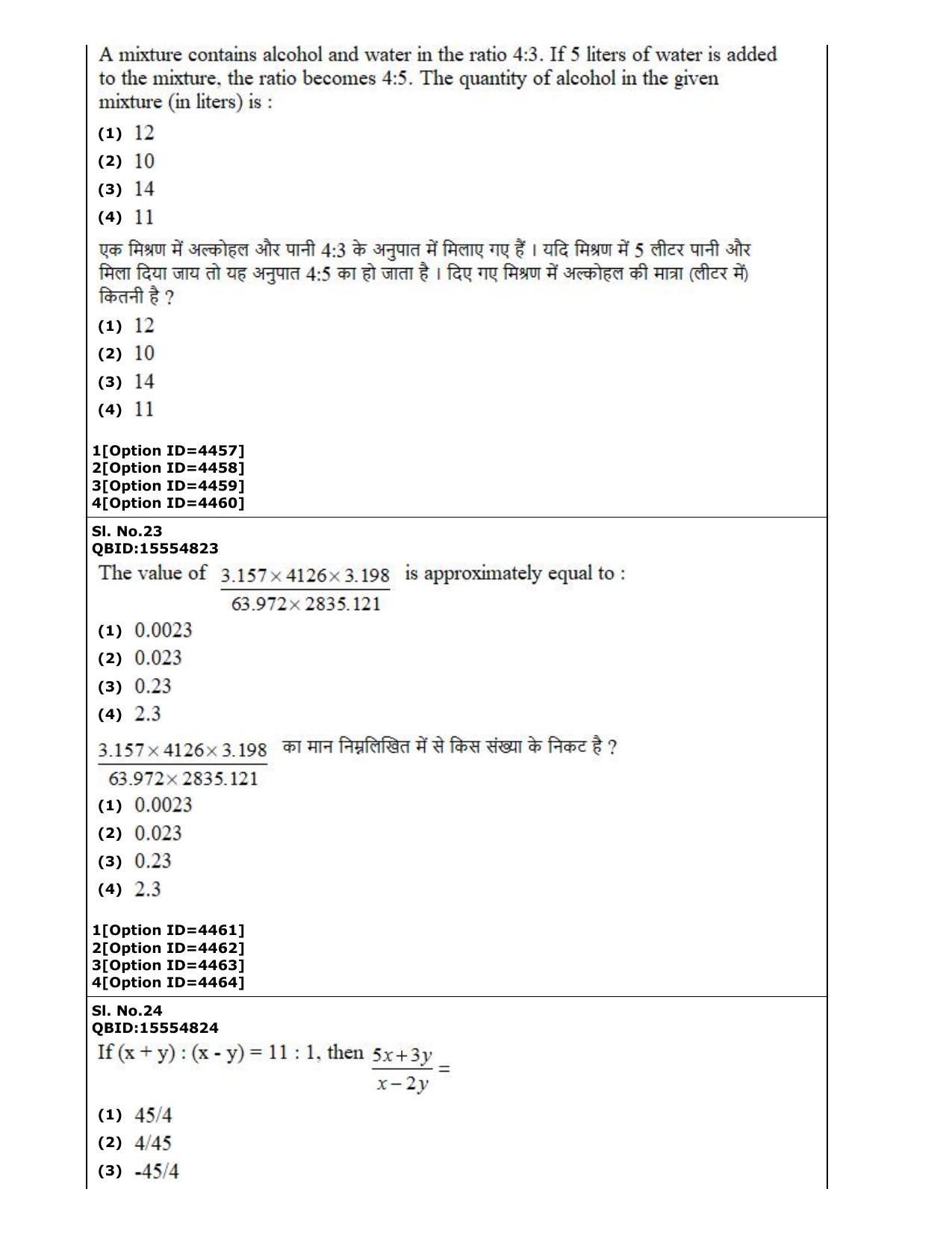 CUET (PG) 2022: PGQP-17 Geography (2-09-2022) Question Paper - Page 15