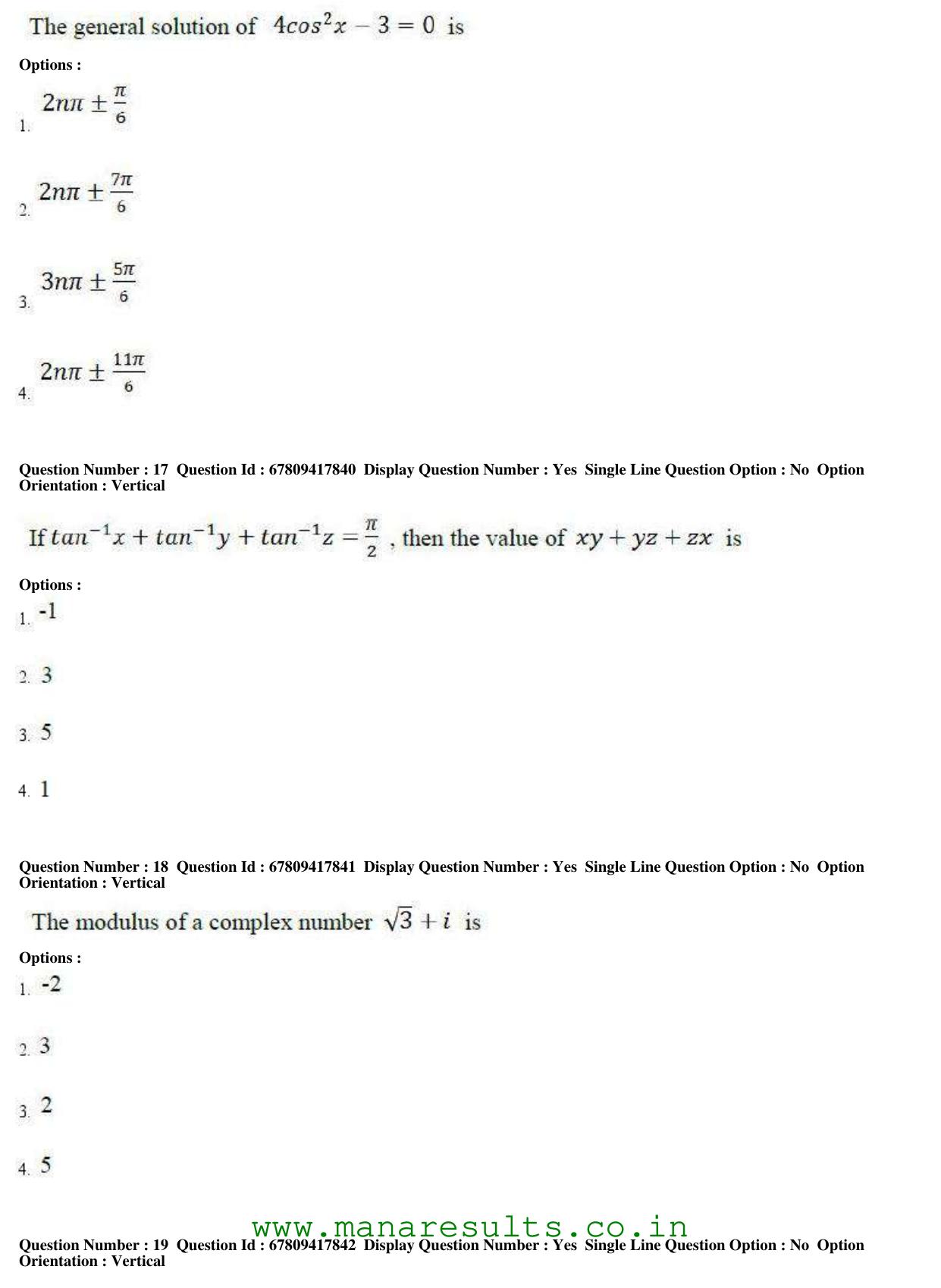 AP ECET 2018 - Electonics Communication Engineering Old Previous Question Papers - Page 7