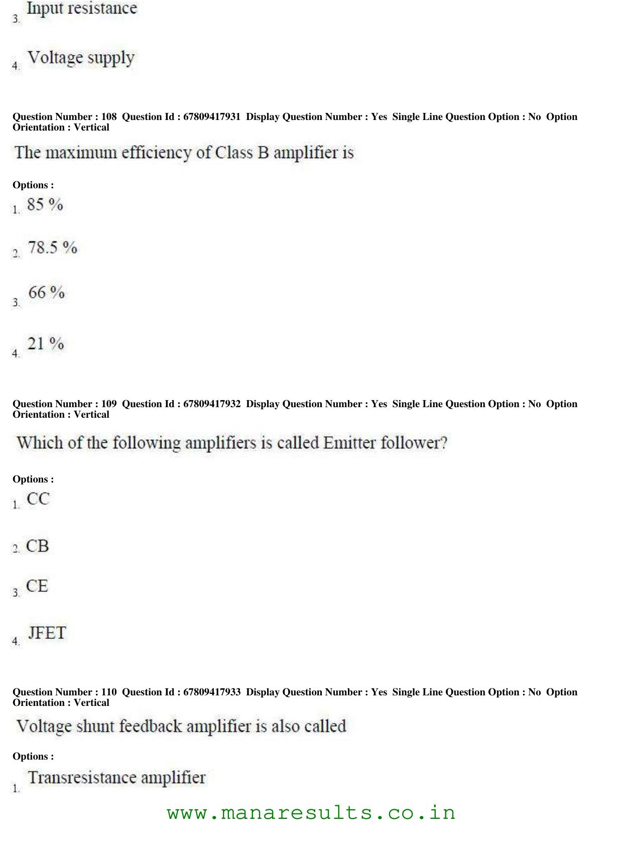 AP ECET 2018 - Electonics Communication Engineering Old Previous Question Papers - Page 40