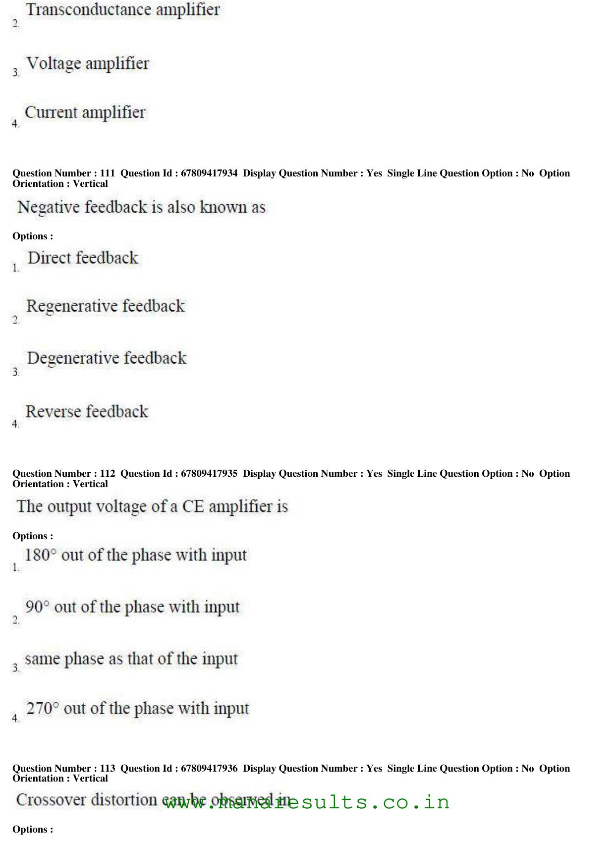 AP ECET 2018 - Electonics Communication Engineering Old Previous Question Papers - Page 41