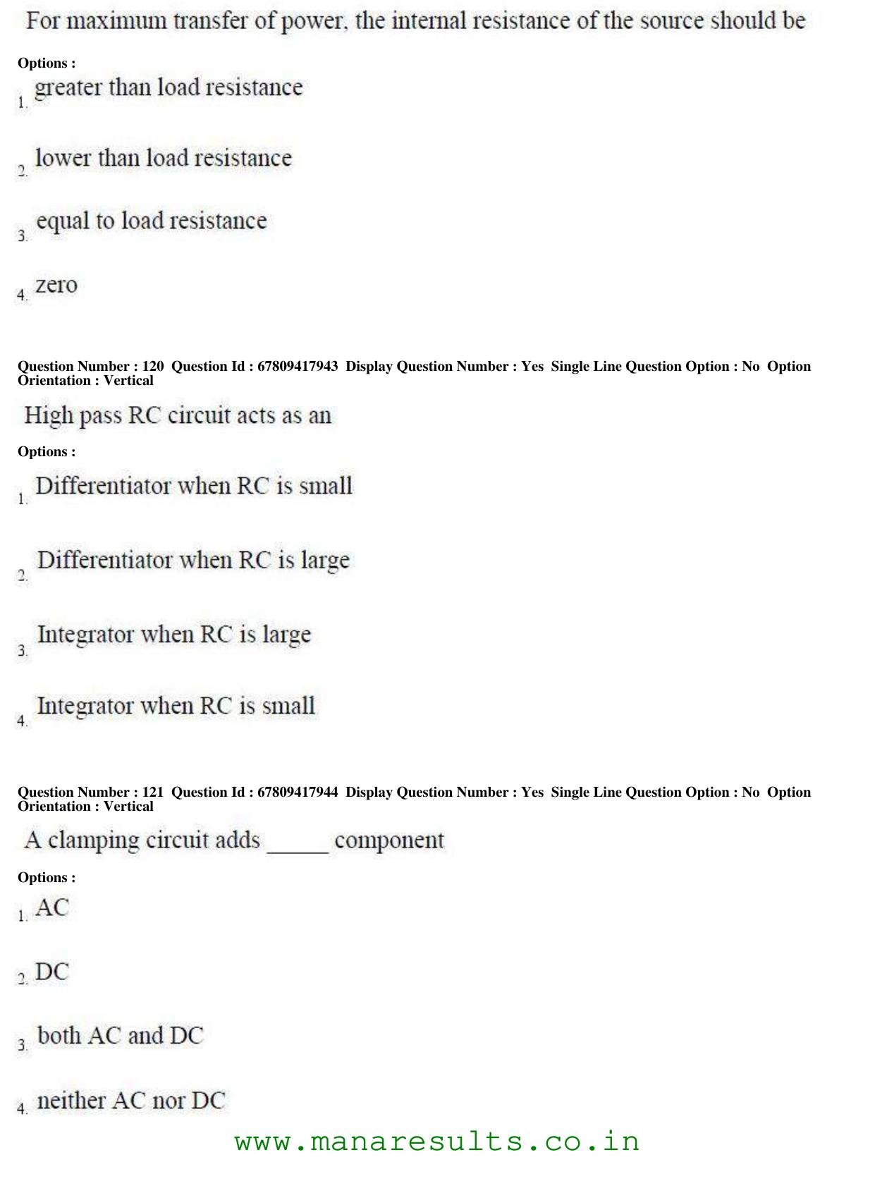 AP ECET 2018 - Electonics Communication Engineering Old Previous Question Papers - Page 44