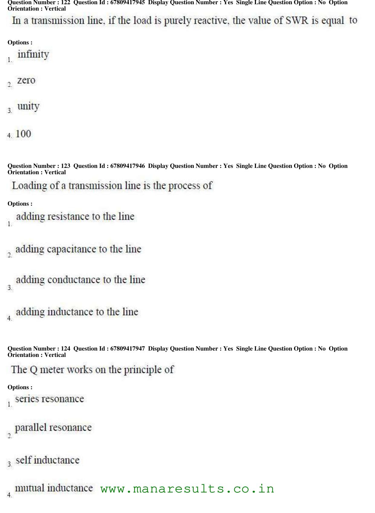 AP ECET 2018 - Electonics Communication Engineering Old Previous Question Papers - Page 45
