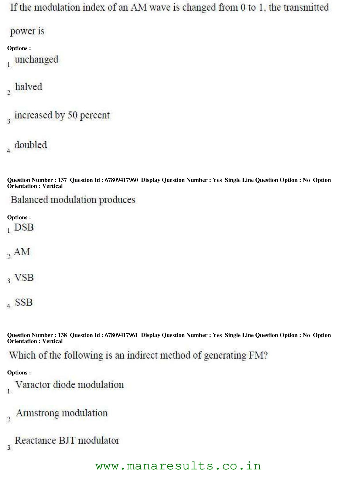 AP ECET 2018 - Electonics Communication Engineering Old Previous Question Papers - Page 50