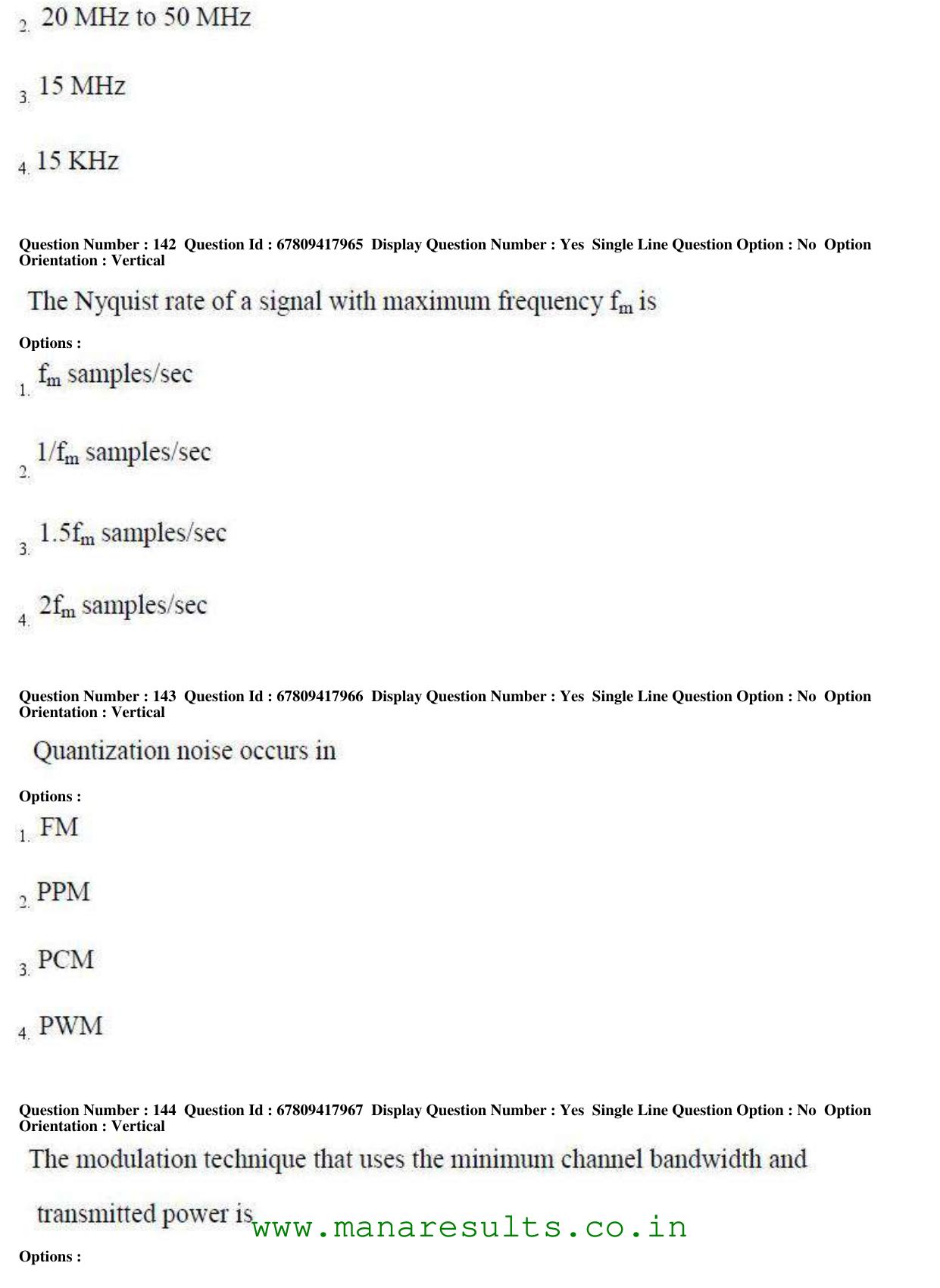 AP ECET 2018 - Electonics Communication Engineering Old Previous Question Papers - Page 52