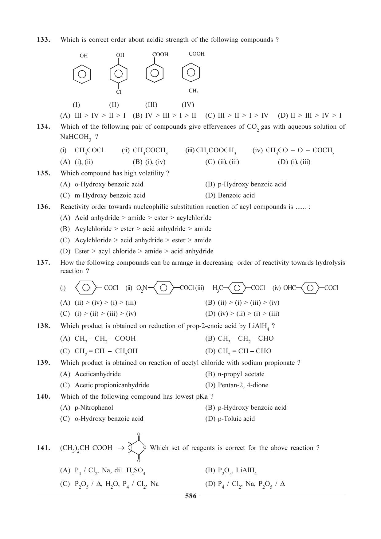 GSEB HSC Chemistry Question Paper (English Medium)- Chapter 23 - Page 38