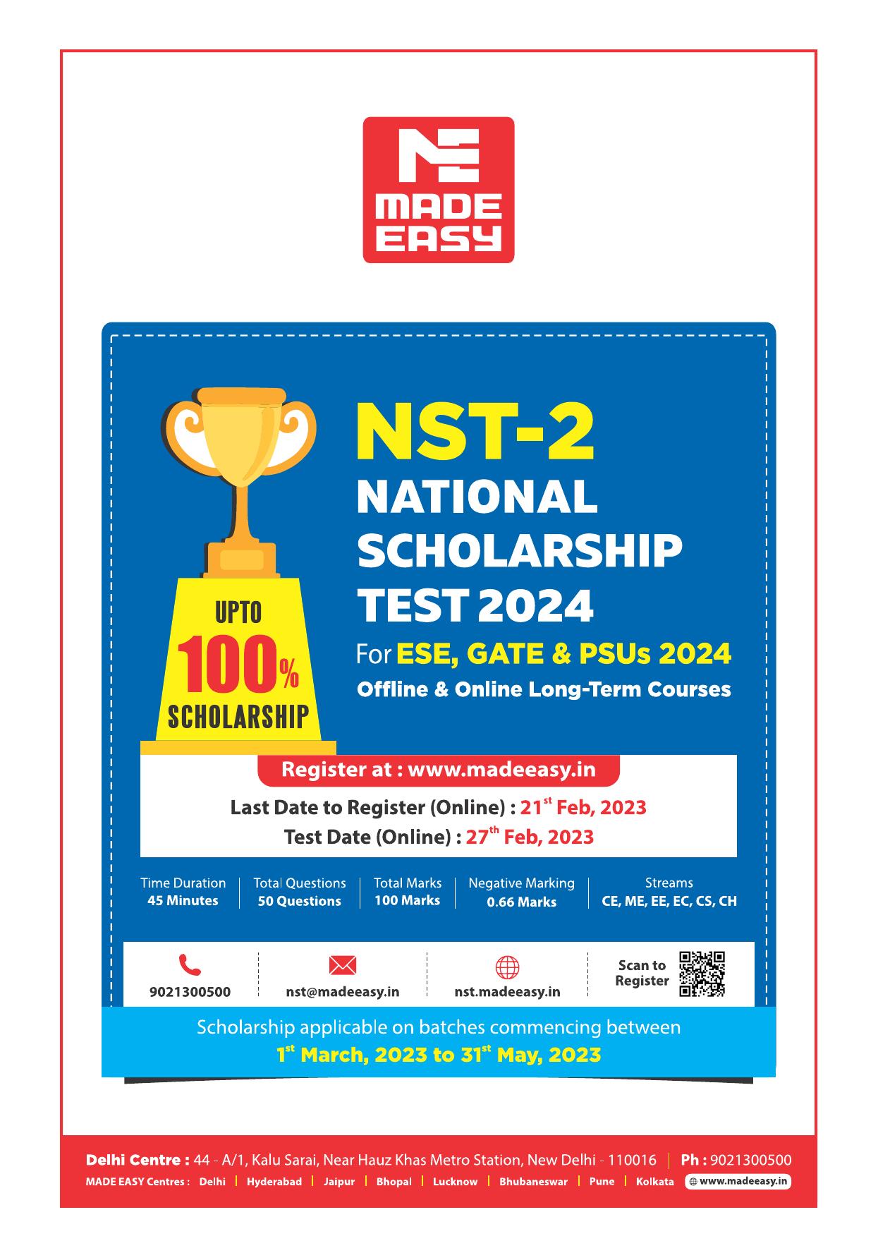 GATE 2023 Civil Engineering (CE) Afteroon Session (12th Feb 2023) Question Paper (Made Easy) - Page 6