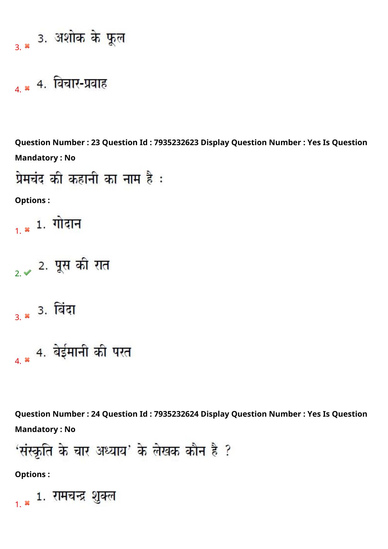 AP PGCET 2021 Hindi Question Paper with Answer Key - Page 14