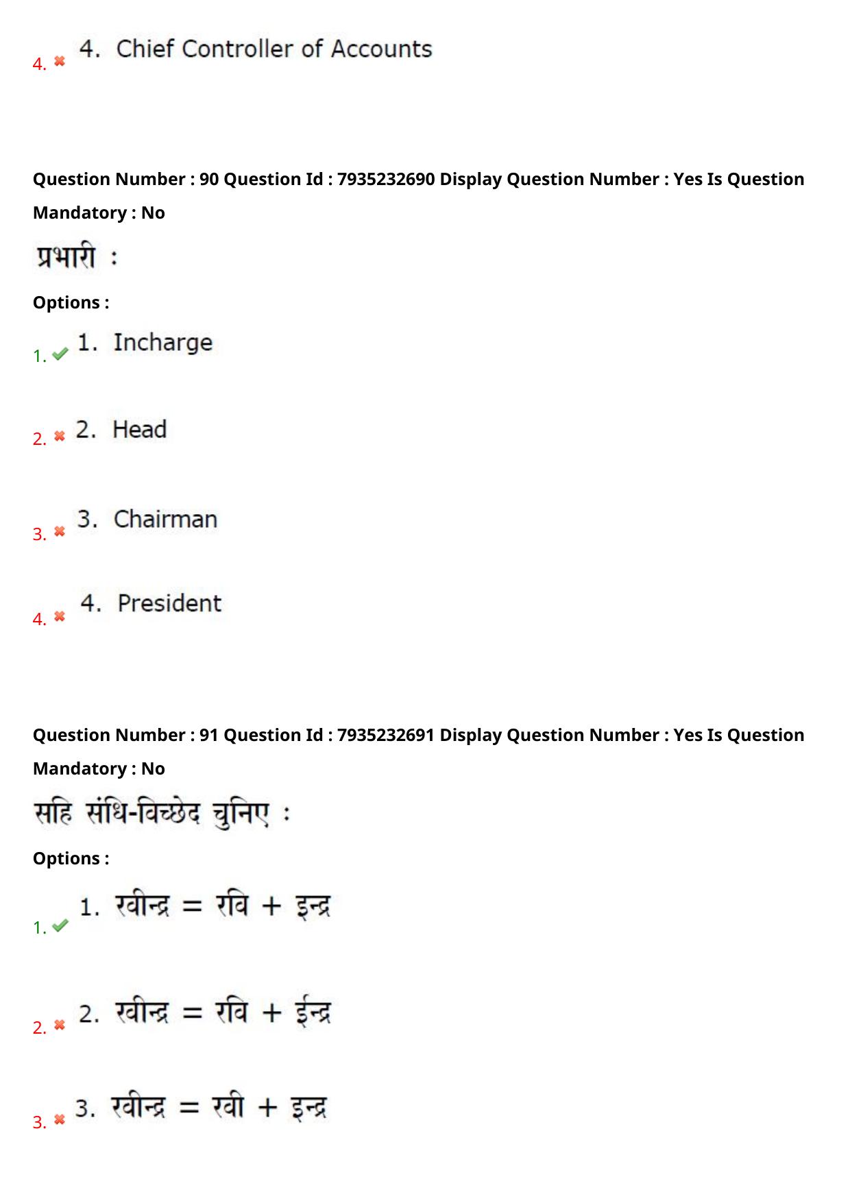 AP PGCET 2021 Hindi Question Paper with Answer Key - Page 50