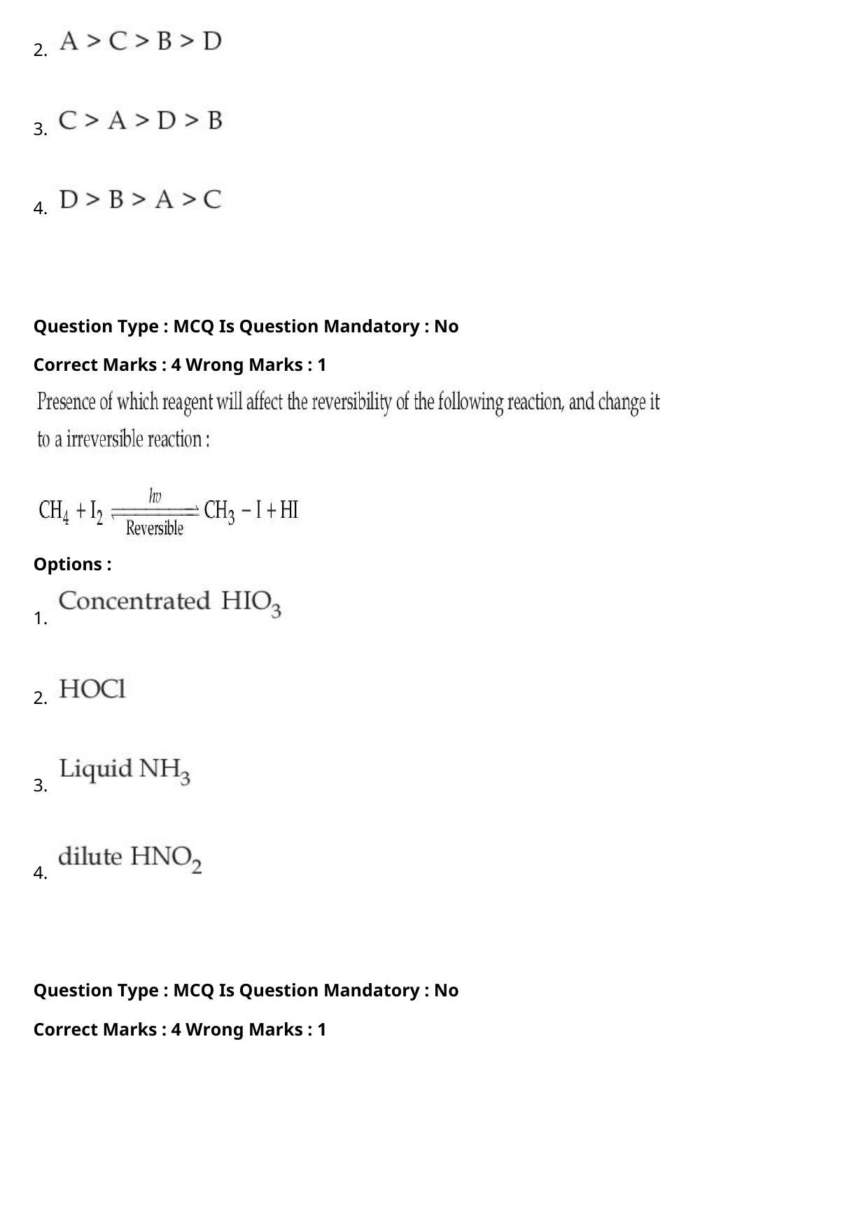 JEE Mains 2021: BTech Hindi (PA)(Shift 1) 27-07-2021 Question Paper - Page 61
