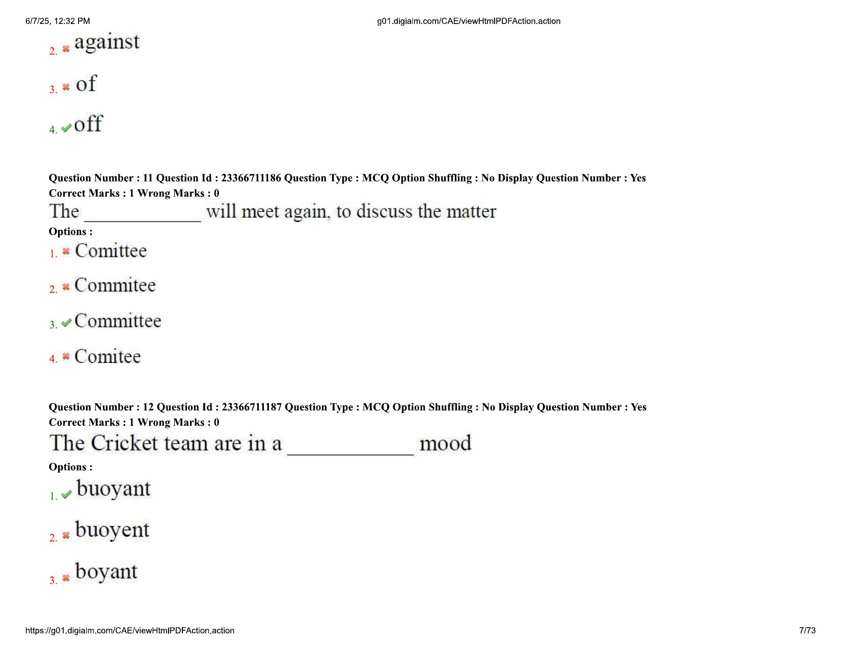 AP EDCET 2025 English Question Paper with Answer Key - Page 7
