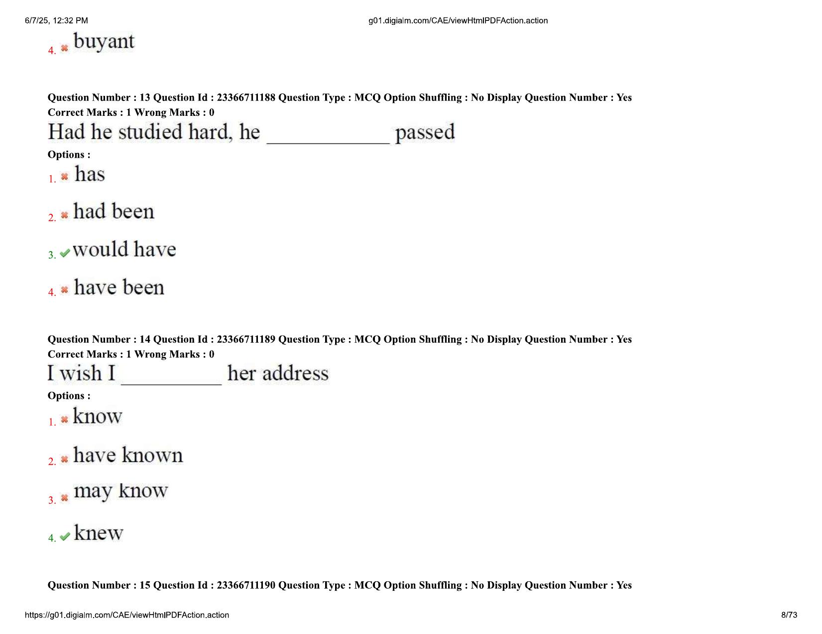 AP EDCET 2025 English Question Paper with Answer Key - Page 8