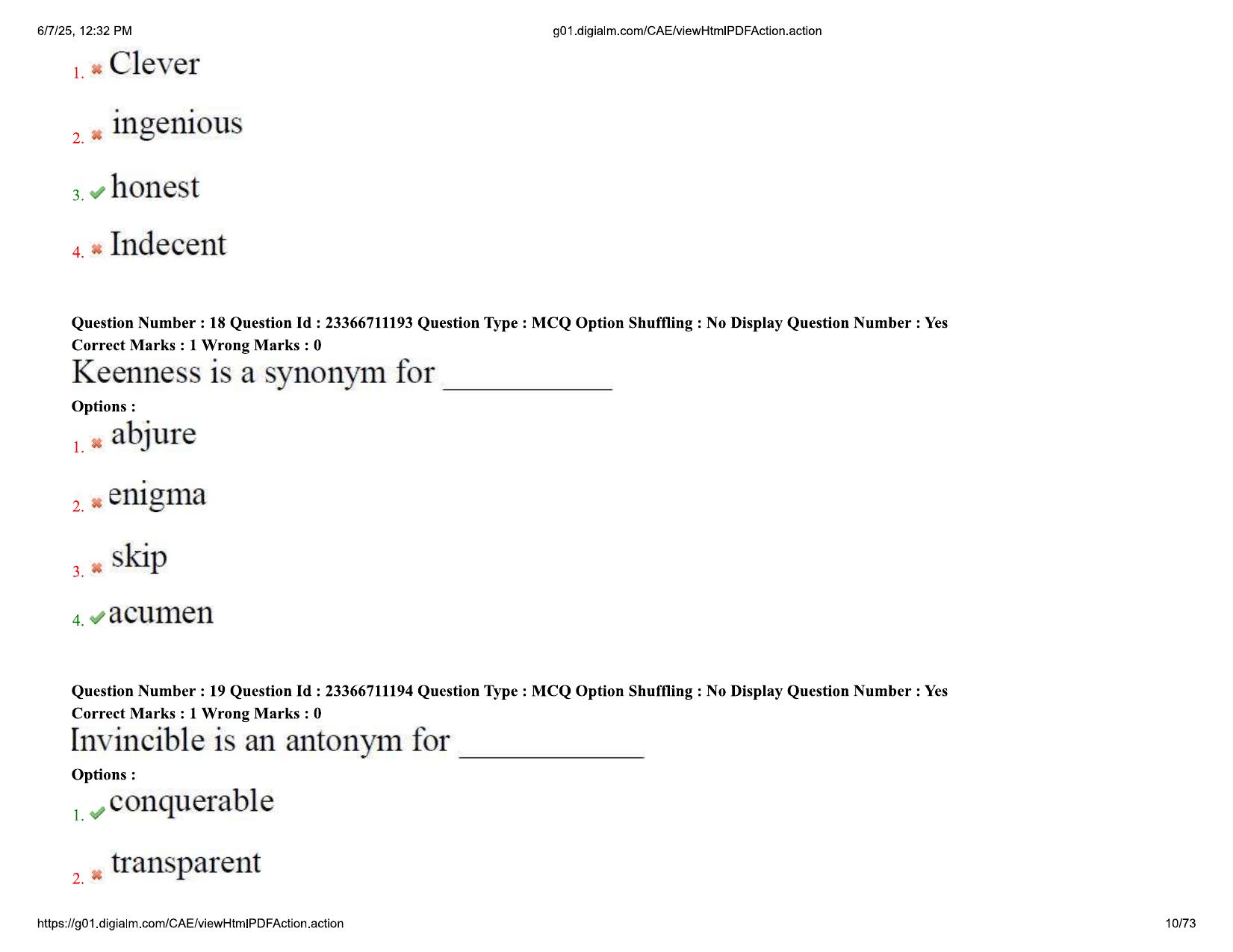 AP EDCET 2025 English Question Paper with Answer Key - Page 10