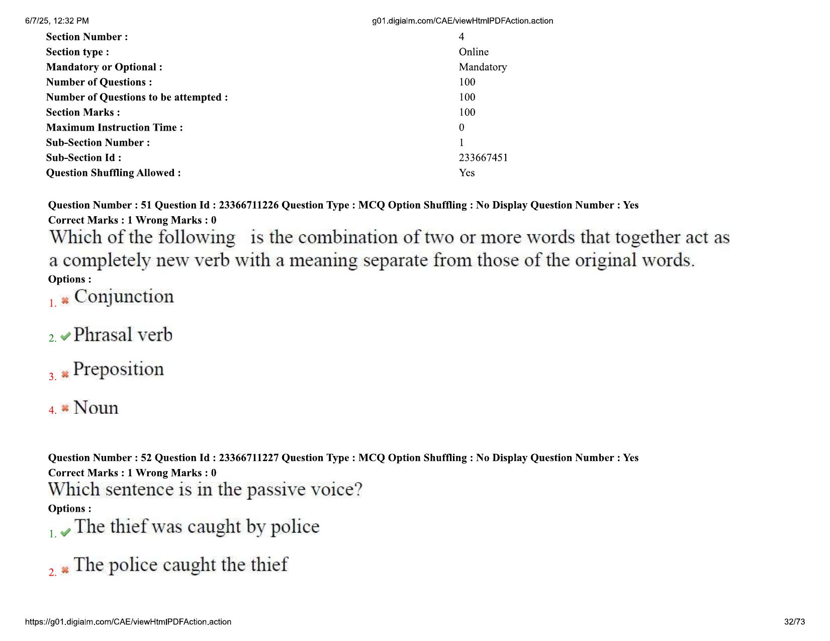 AP EDCET 2025 English Question Paper with Answer Key - Page 32