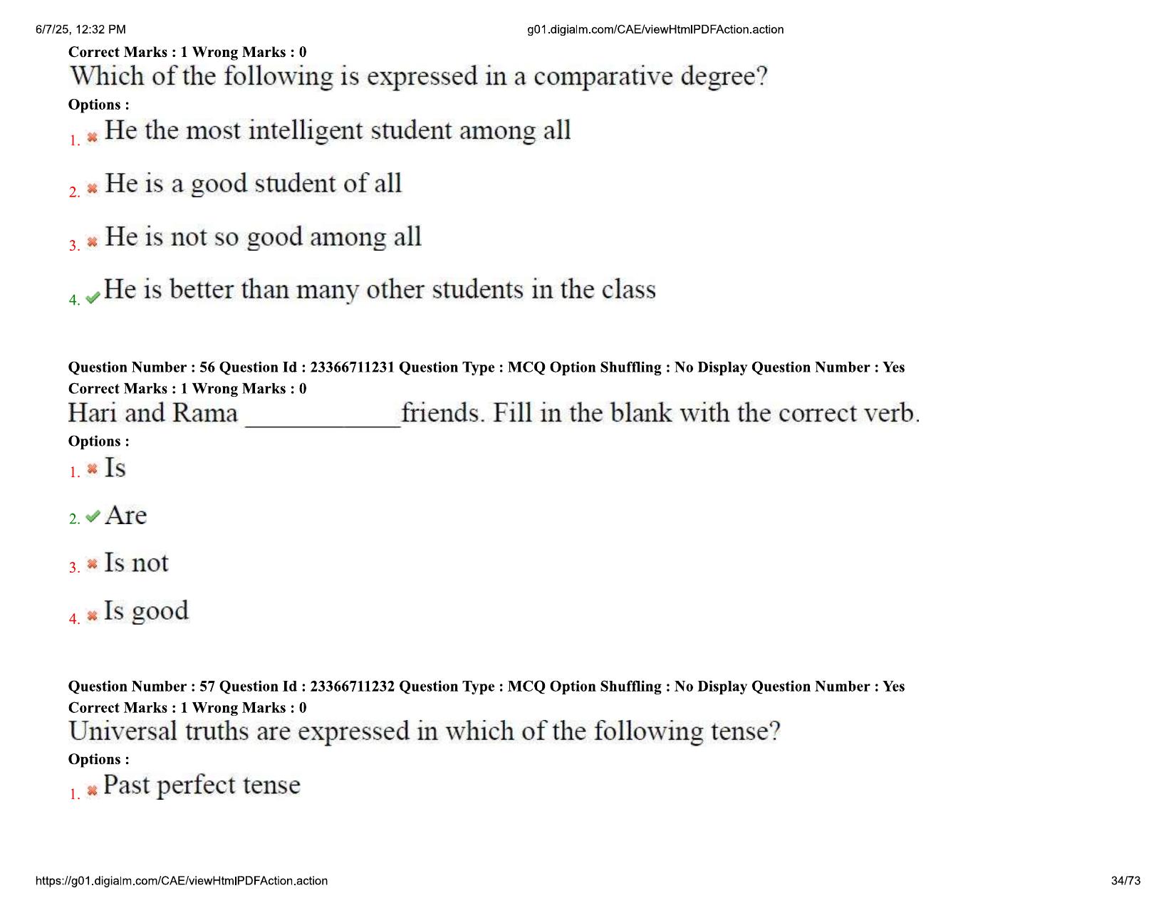 AP EDCET 2025 English Question Paper with Answer Key - Page 34