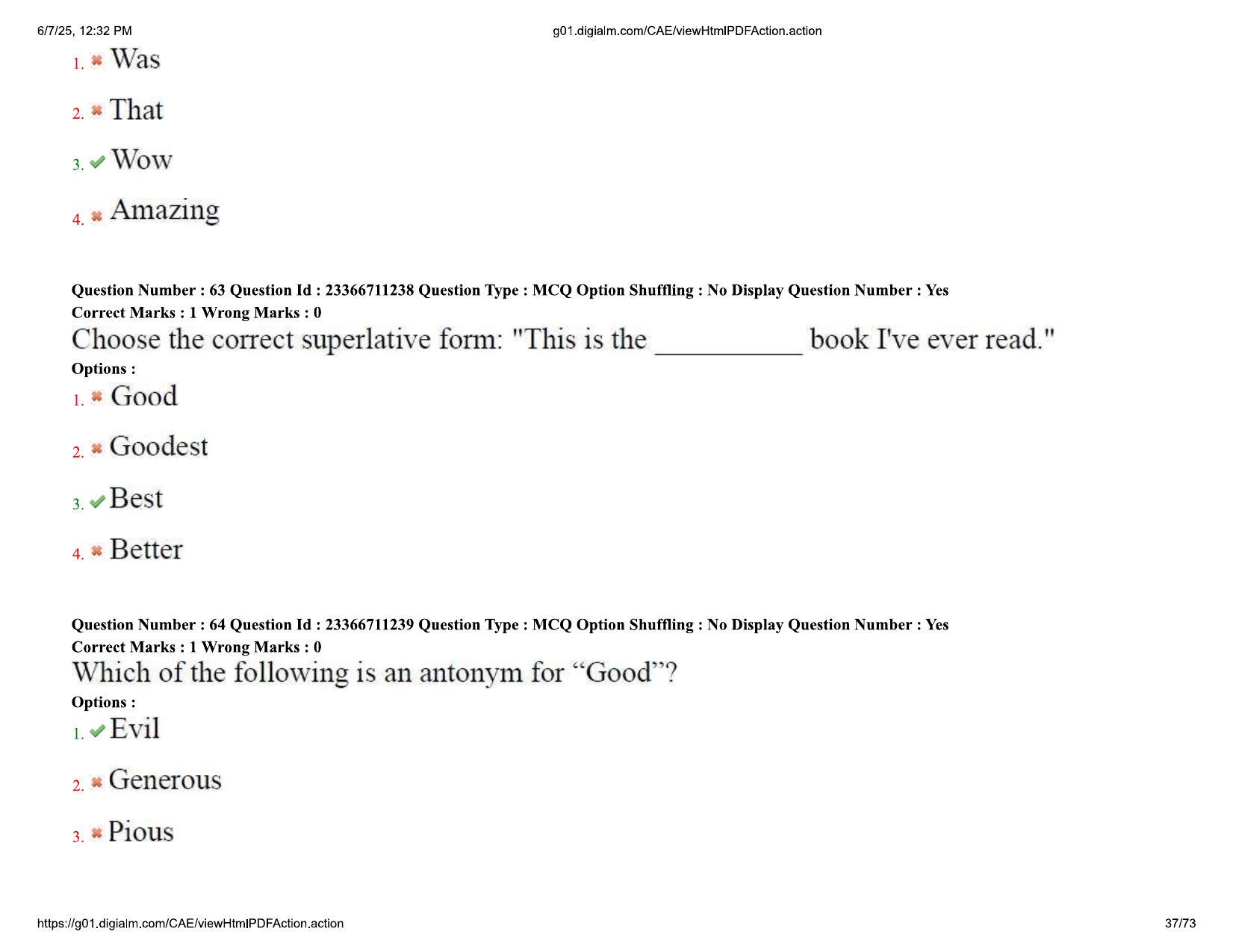 AP EDCET 2025 English Question Paper with Answer Key - Page 37