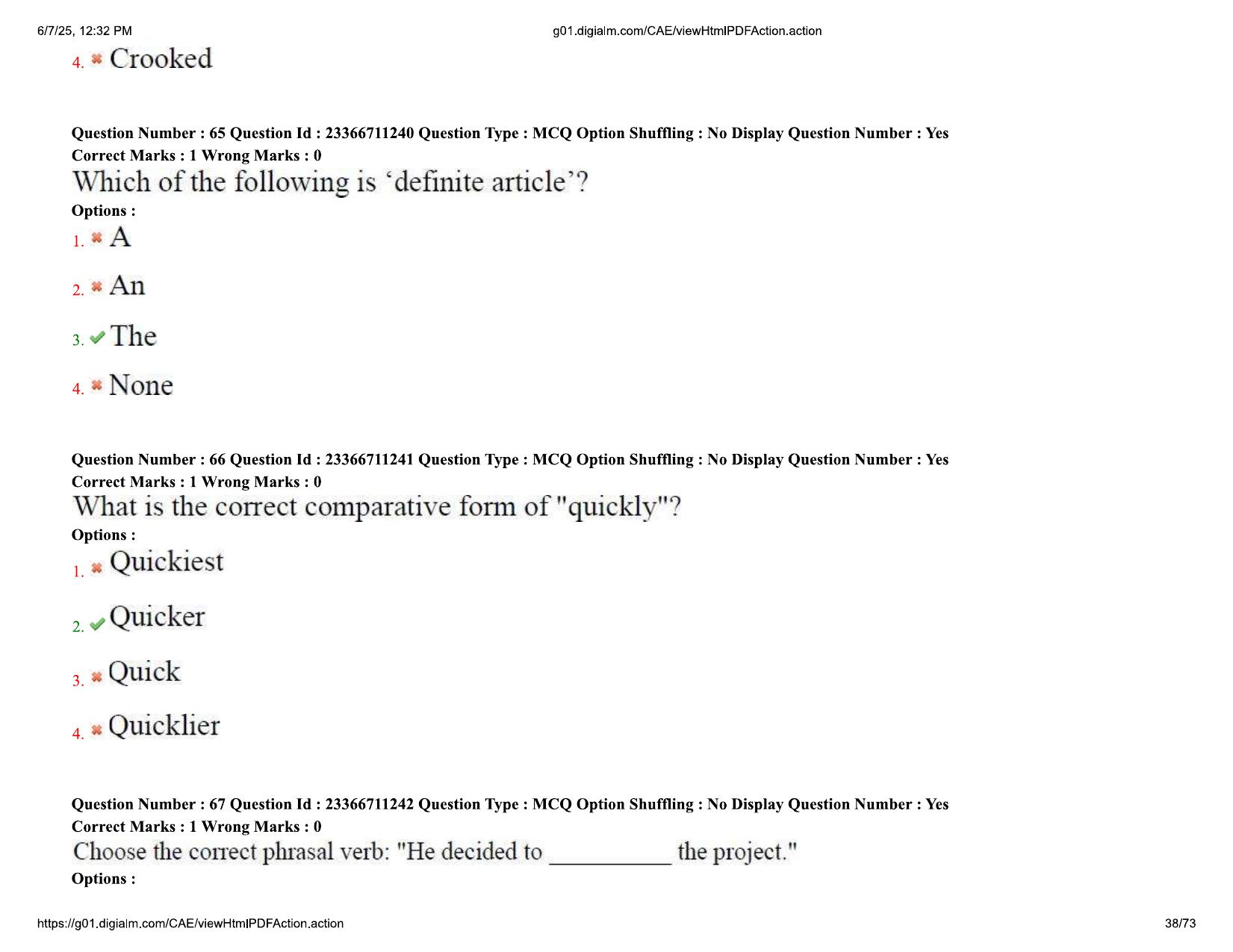 AP EDCET 2025 English Question Paper with Answer Key - Page 38