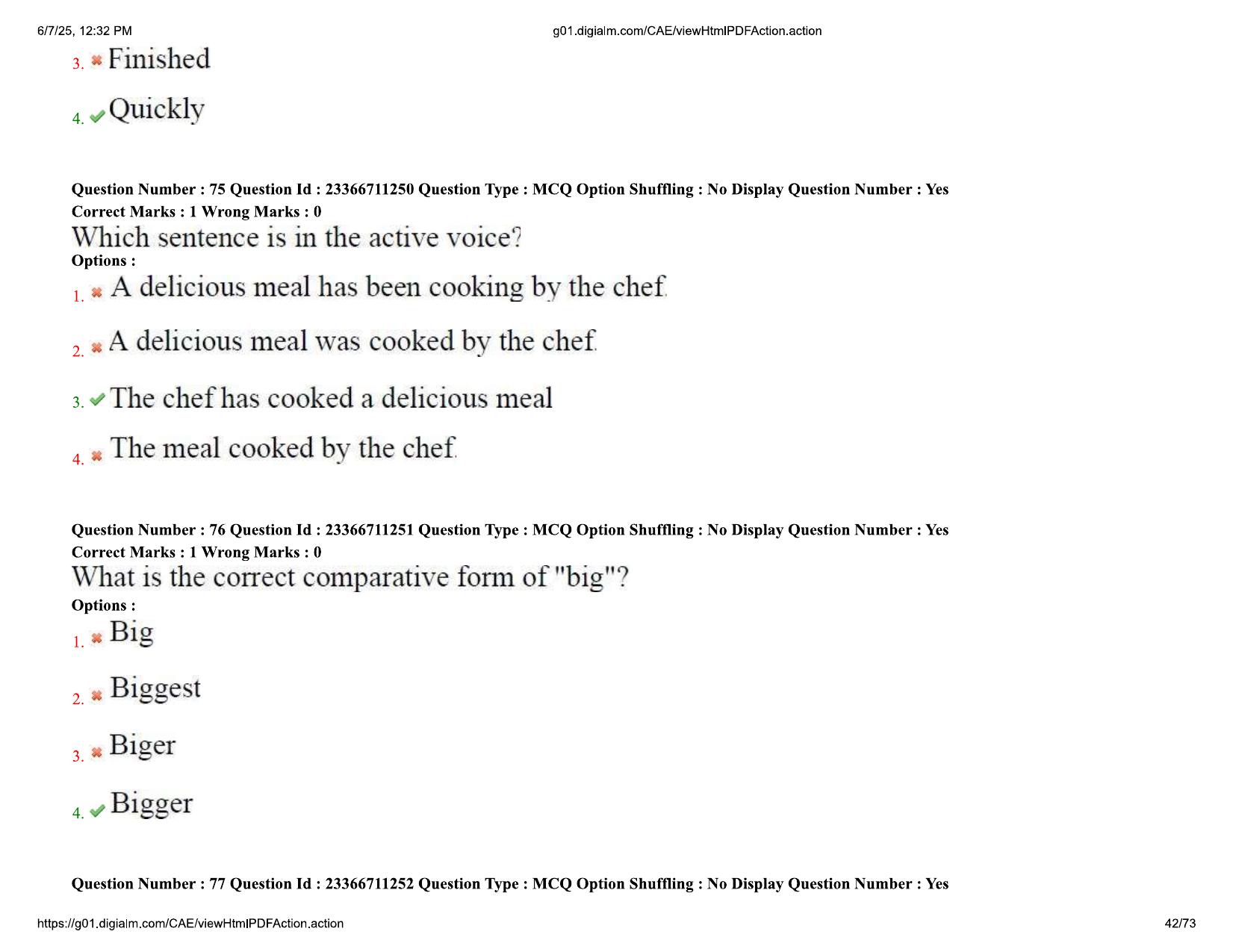 AP EDCET 2025 English Question Paper with Answer Key - Page 42