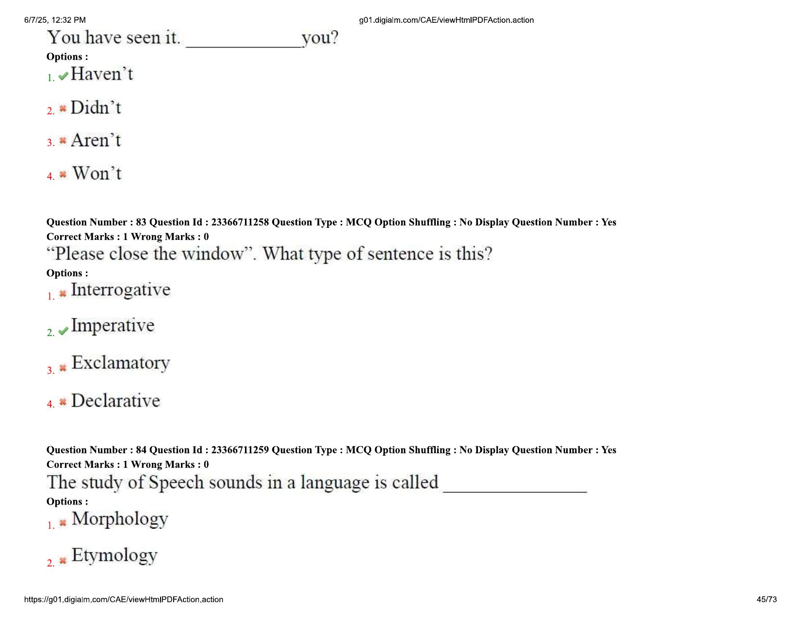 AP EDCET 2025 English Question Paper with Answer Key - Page 45