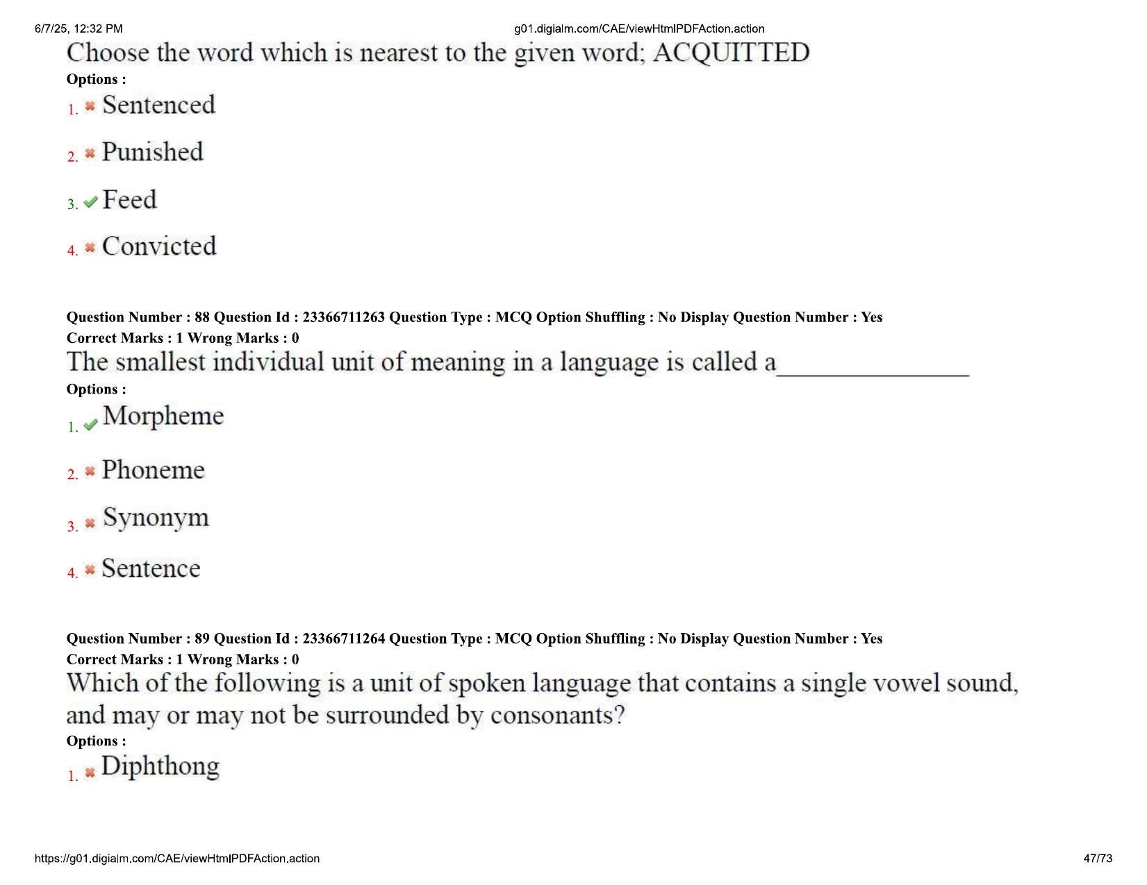 AP EDCET 2025 English Question Paper with Answer Key - Page 47
