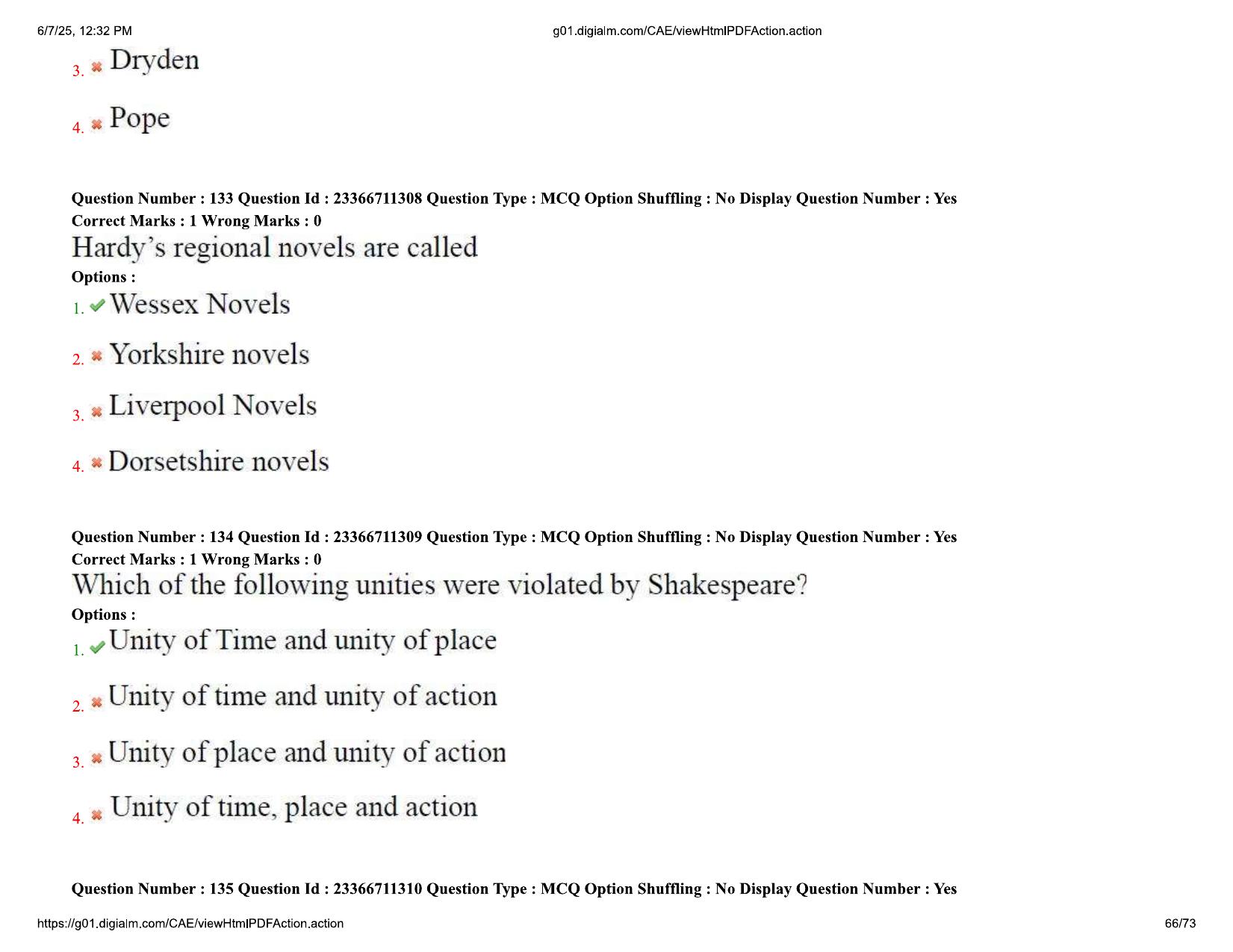 AP EDCET 2025 English Question Paper with Answer Key - Page 66