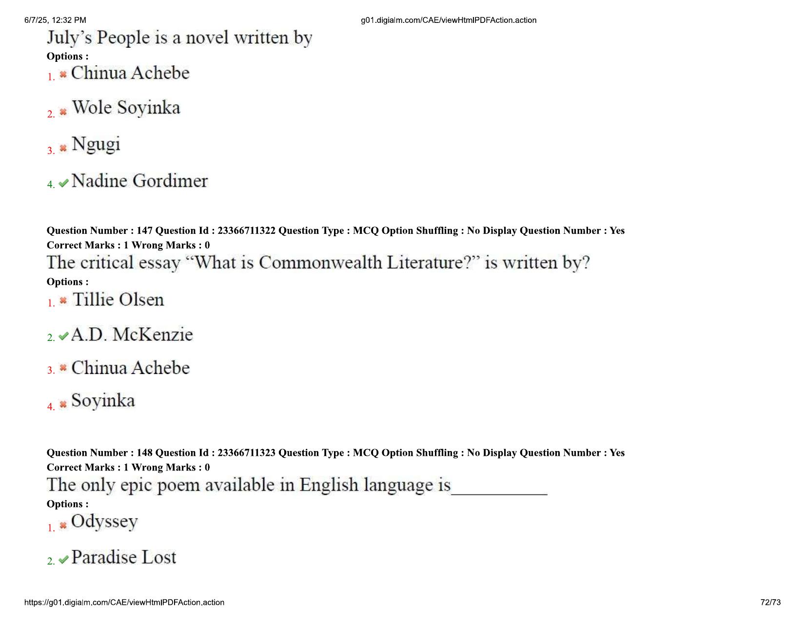 AP EDCET 2025 English Question Paper with Answer Key - Page 72