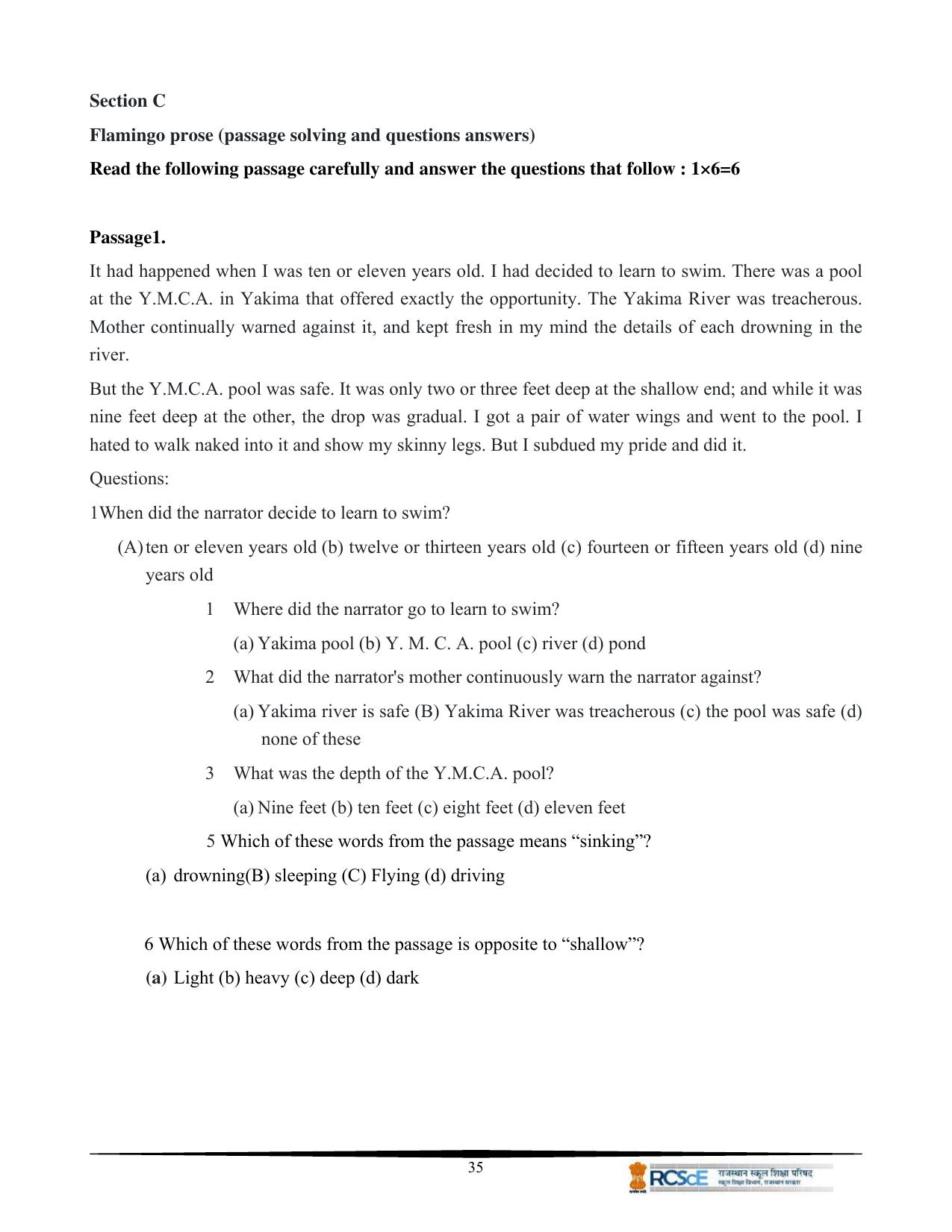 RBSE Class 12 Question Bank - Page 39