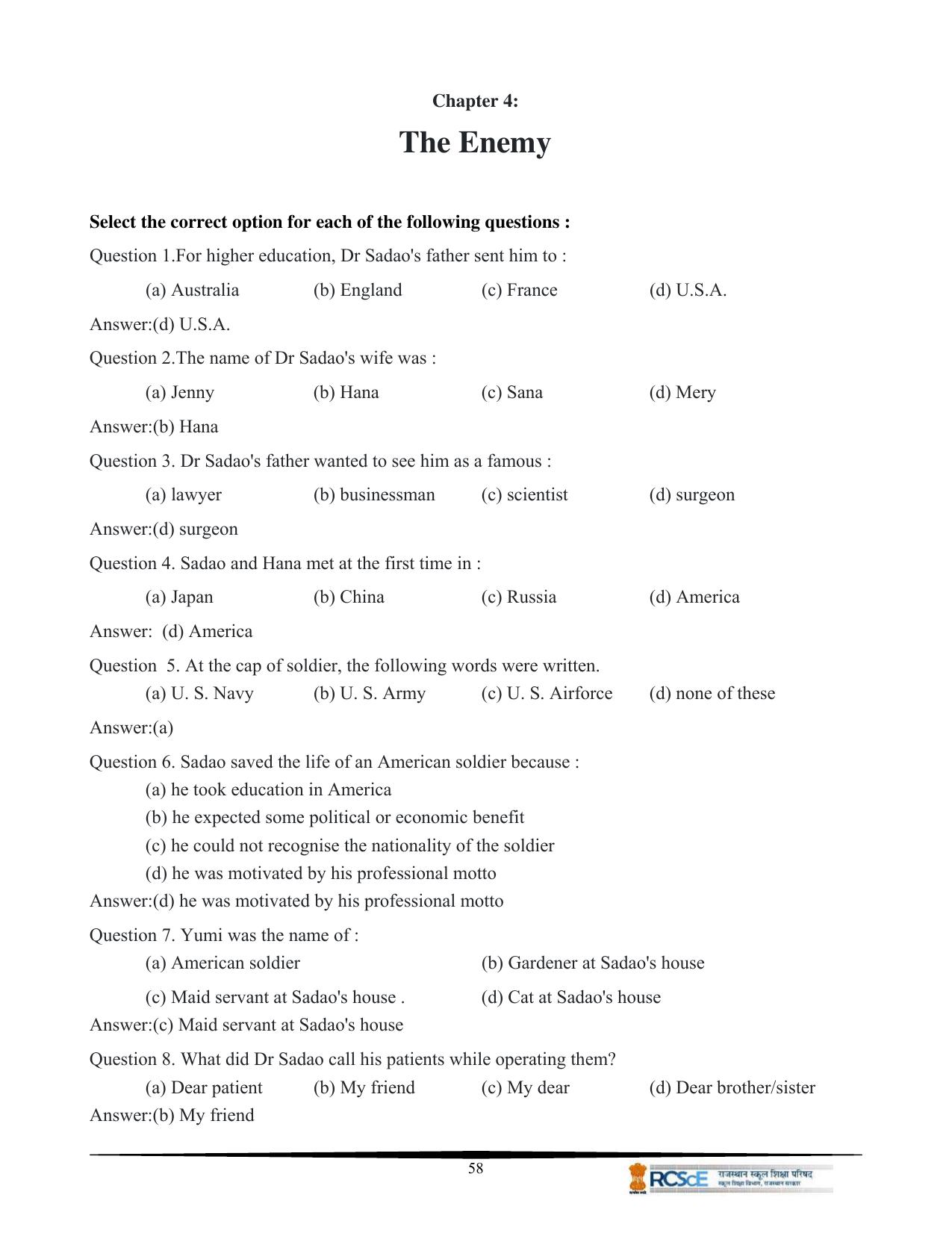 RBSE Class 12 Question Bank - Page 62