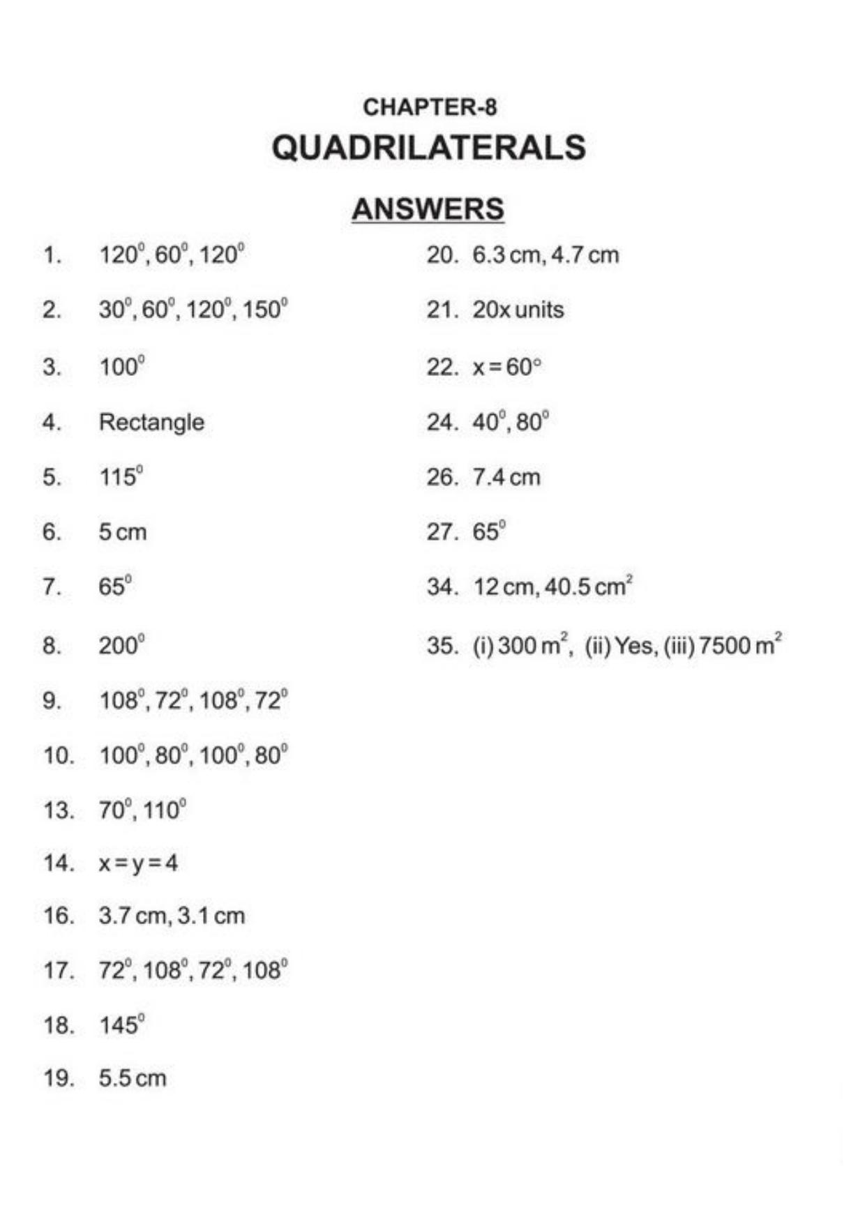 Class 9 Notes, Question & Practice Paper - Mathematics (Topic 8 : Quadrilaterals) - Page 11