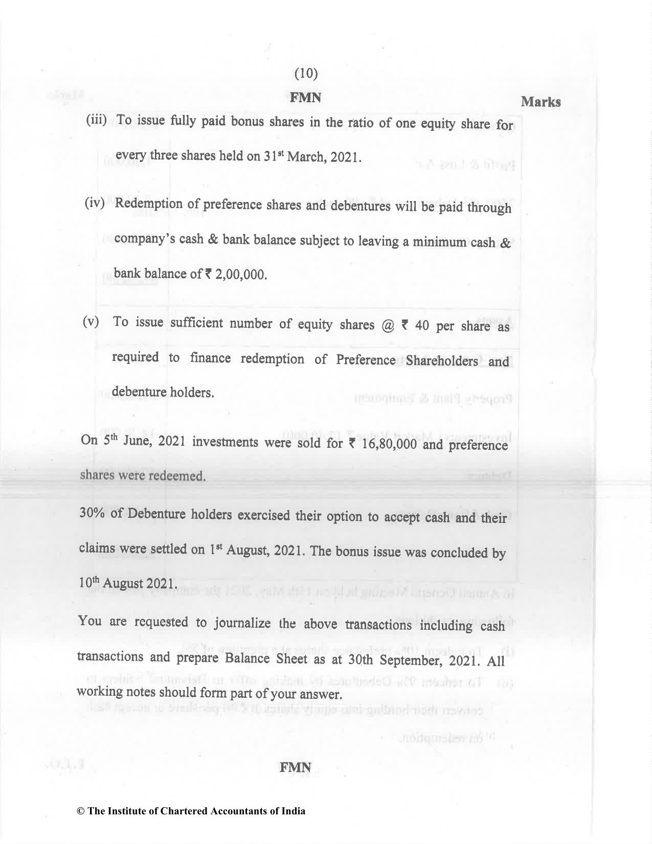 CA Inter Dec 2021 Question Paper - Paper 1 – Accounting - Page 10