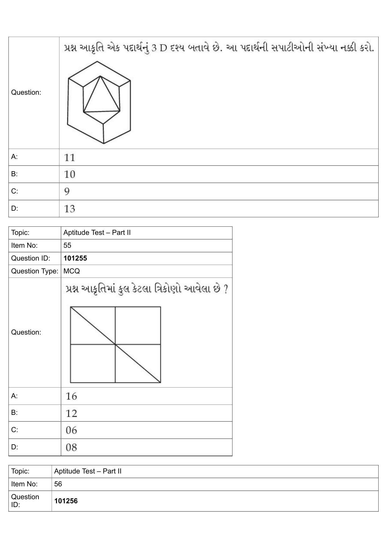JEE Mains 2022: B.Arch Gujarati (Shift 1) 30-07-2022 Question Paper - Page 26