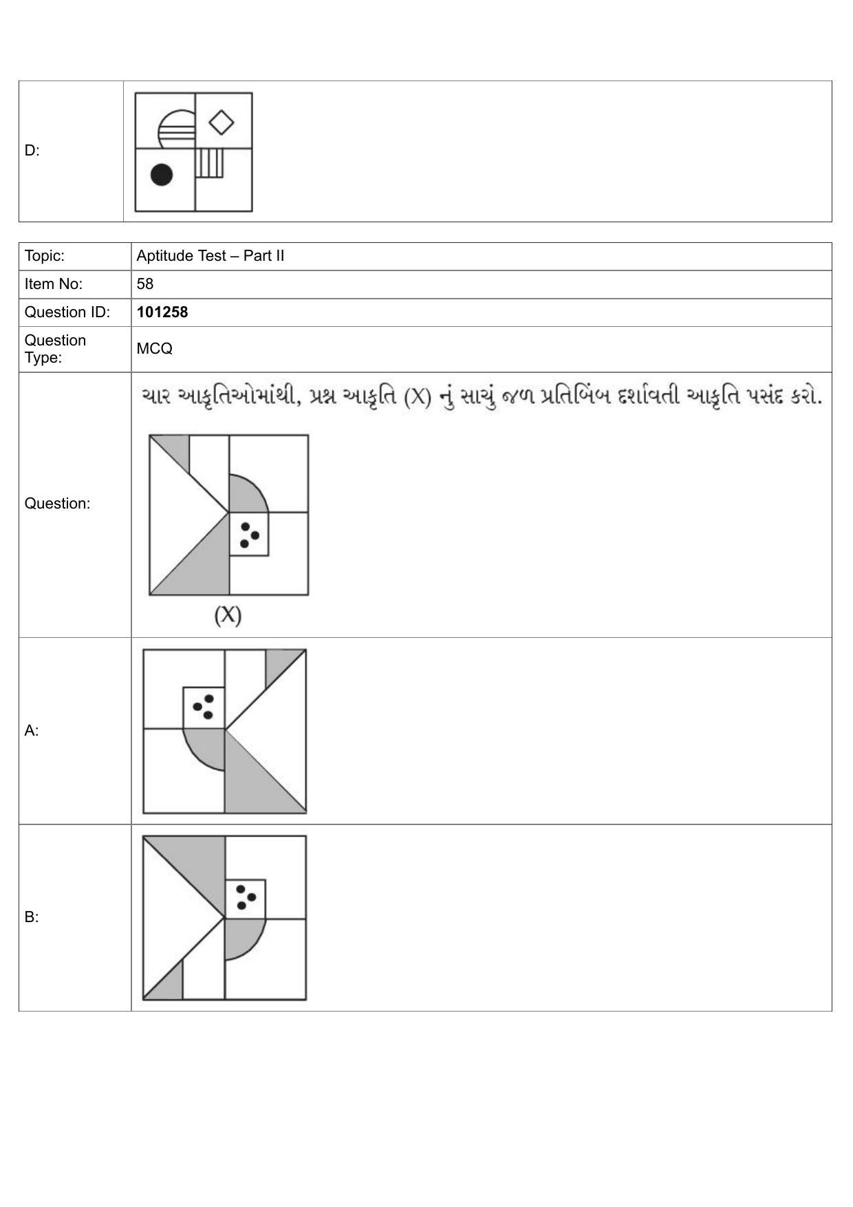 JEE Mains 2022: B.Arch Gujarati (Shift 1) 30-07-2022 Question Paper - Page 28