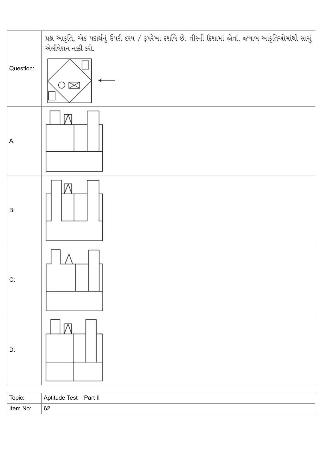 JEE Mains 2022: B.Arch Gujarati (Shift 1) 30-07-2022 Question Paper - Page 32